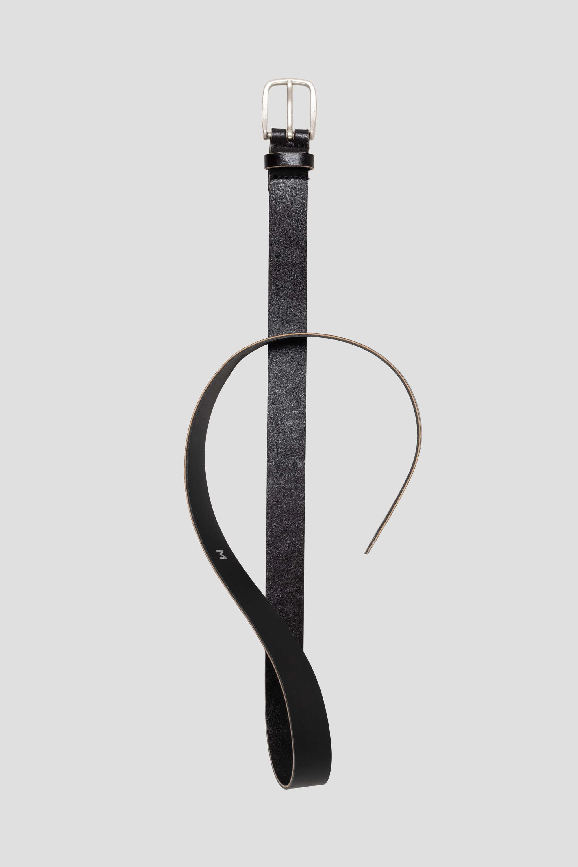 Reine Leather Belt Black