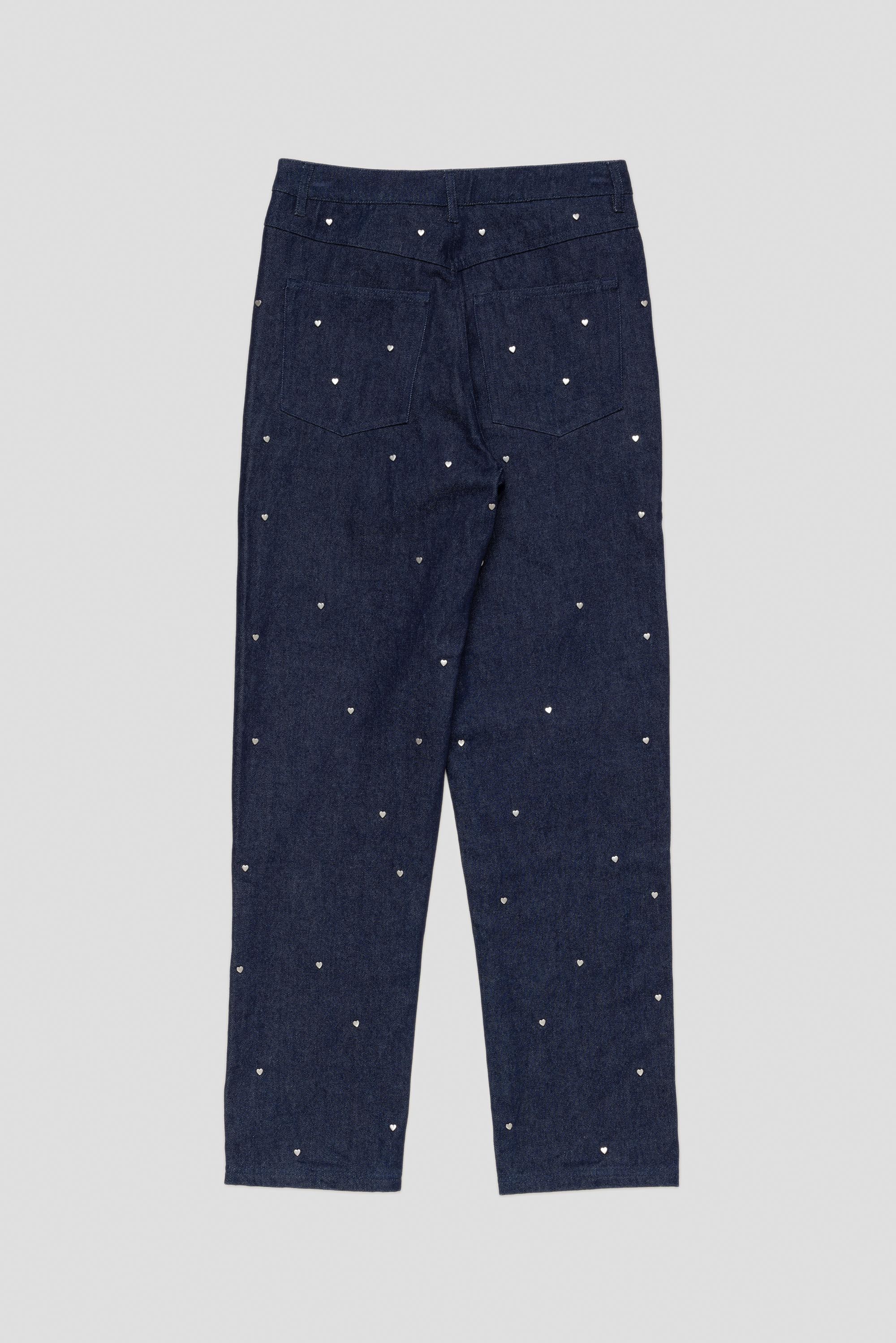 Loose Hearts Pants Navy