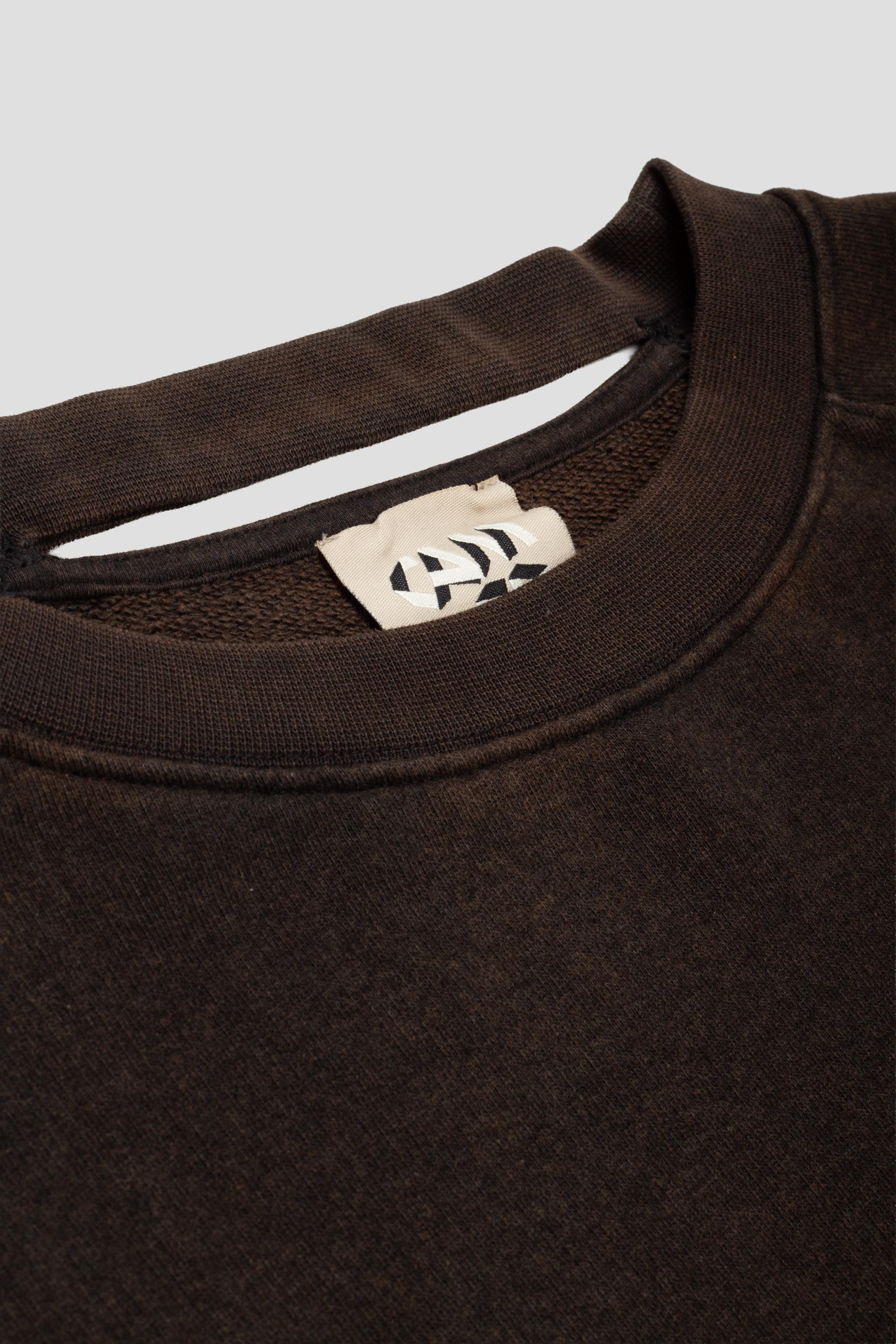 Boxy Crewneck Faded Black