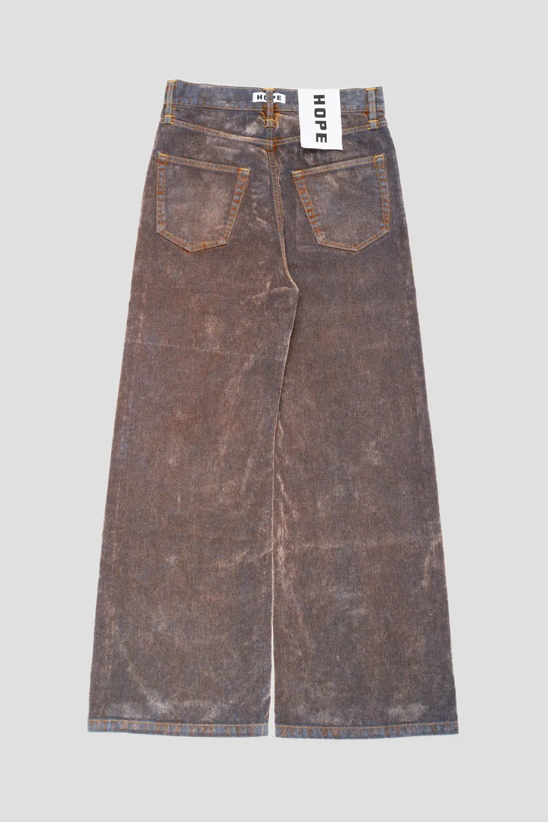 パンツ HOPE Stockholm Rust flock-28 Skid Jeans Rust Flock | Shelter