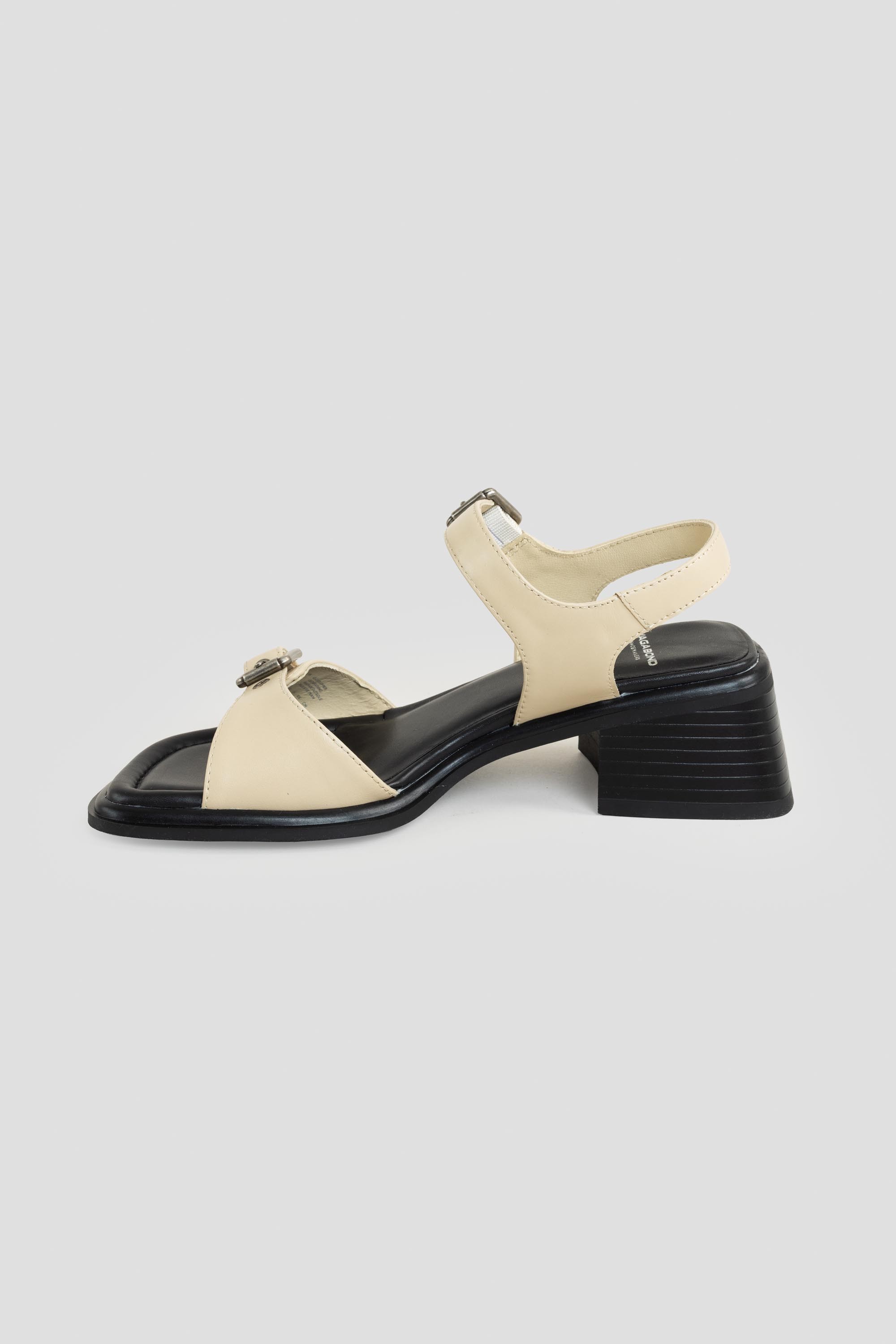 Ines Heeled Sandals Cream