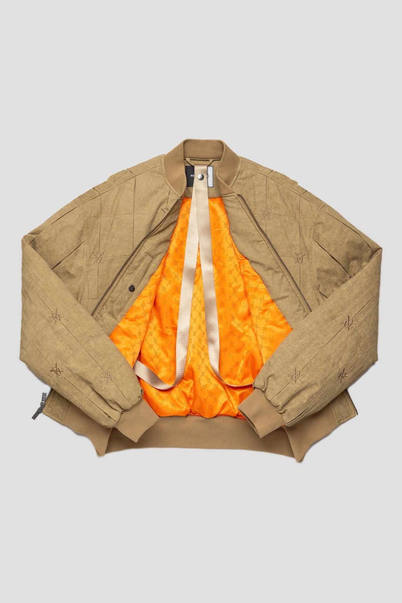 Rasal Bomber Jacket Beige