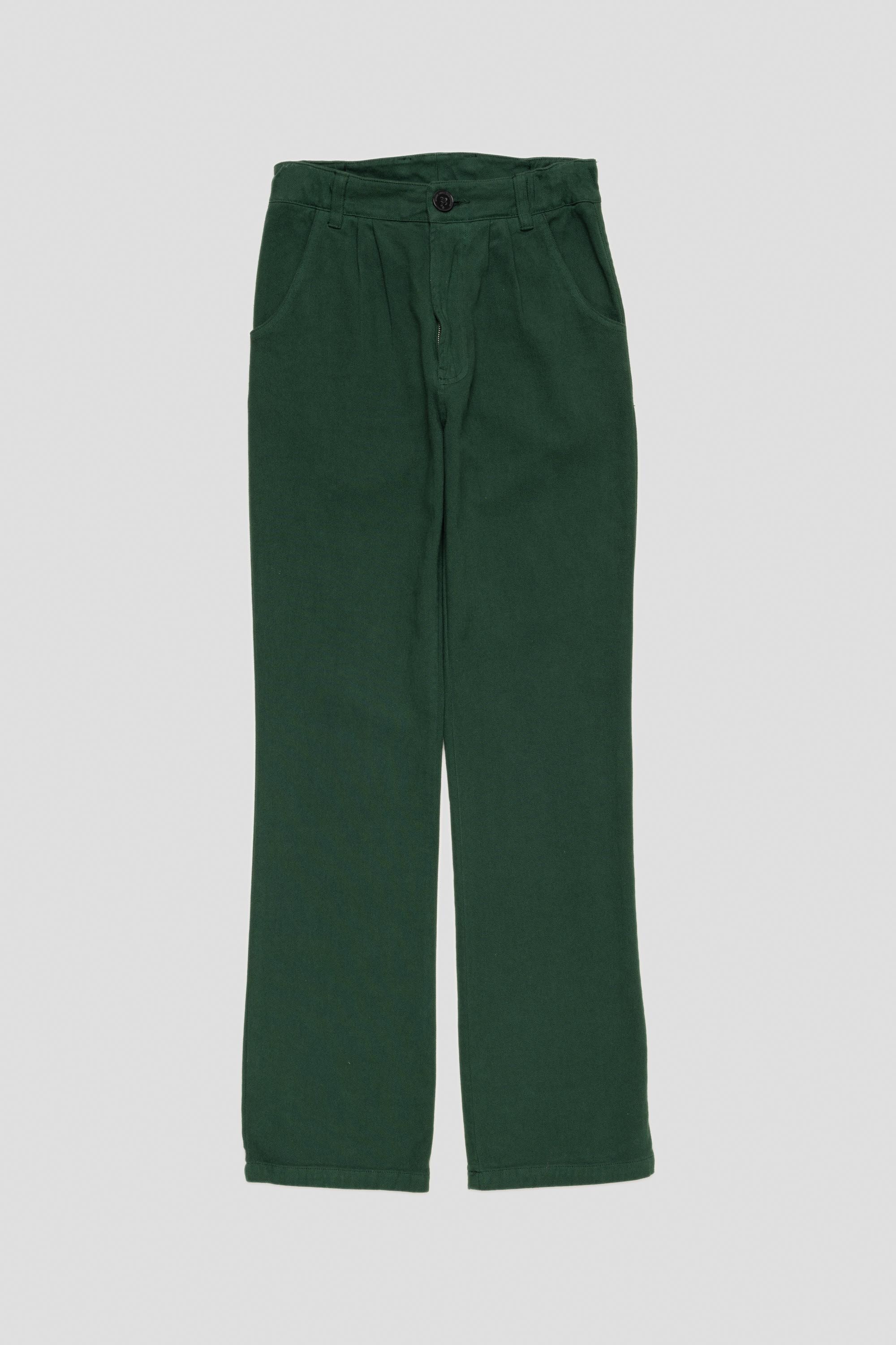 Pants Dark Green