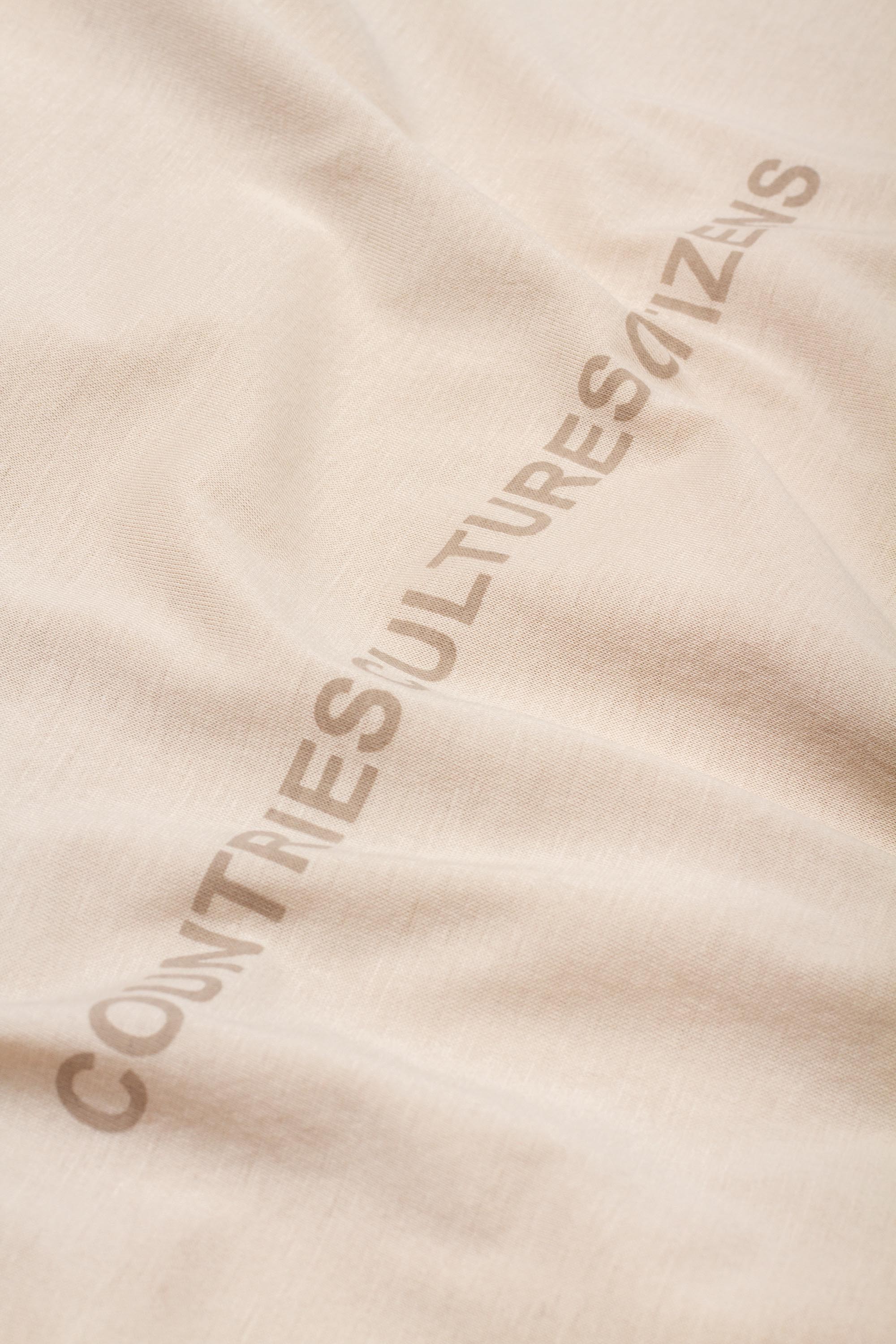 Women's Sheer Boxy Tee Cement