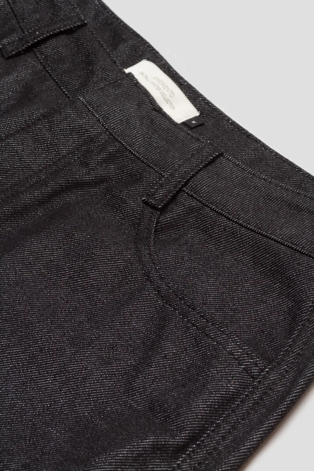 Mens Colored Straight Fit Denim Black | Shelter