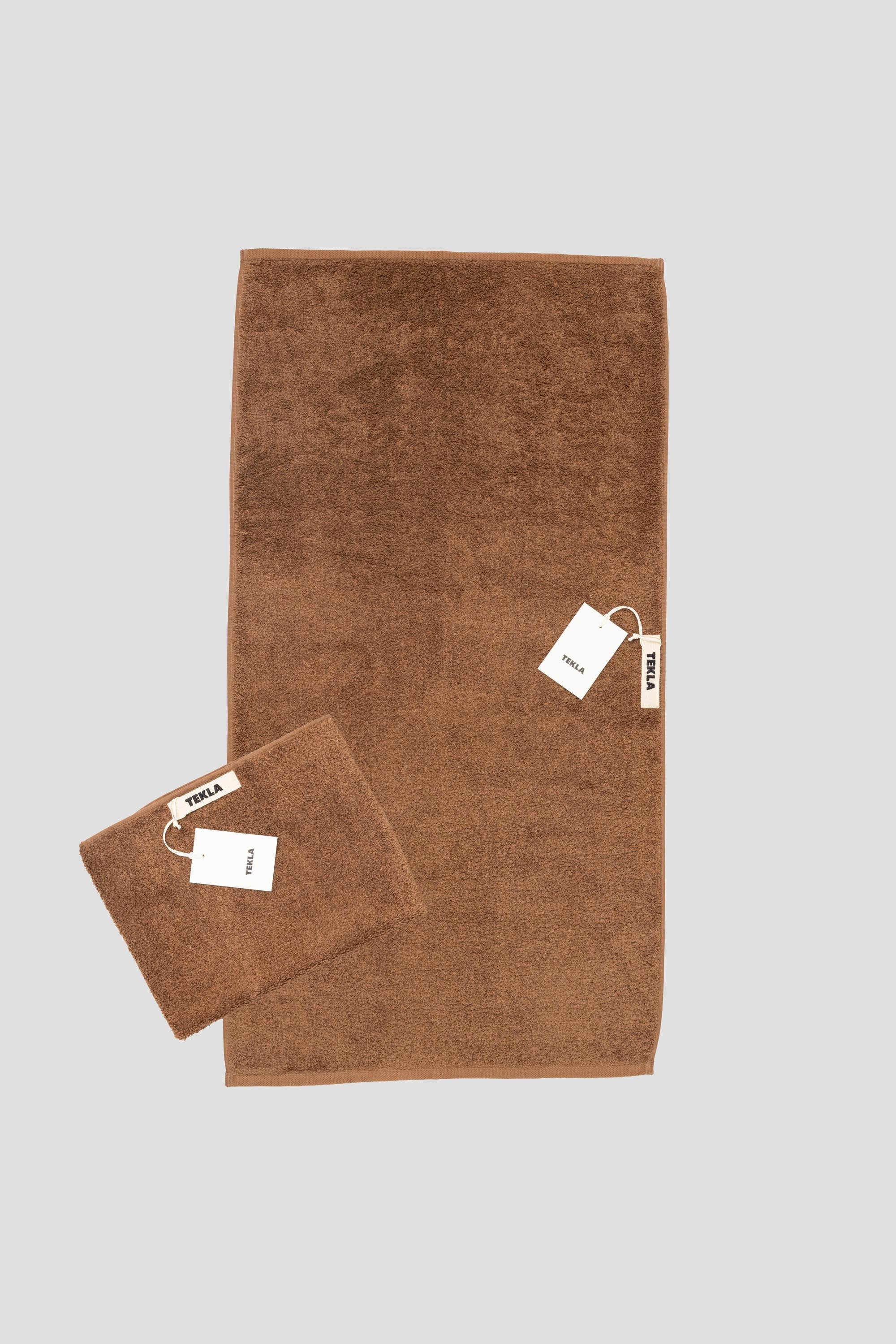 Terry Towel Hand Towel Kodiak Brown