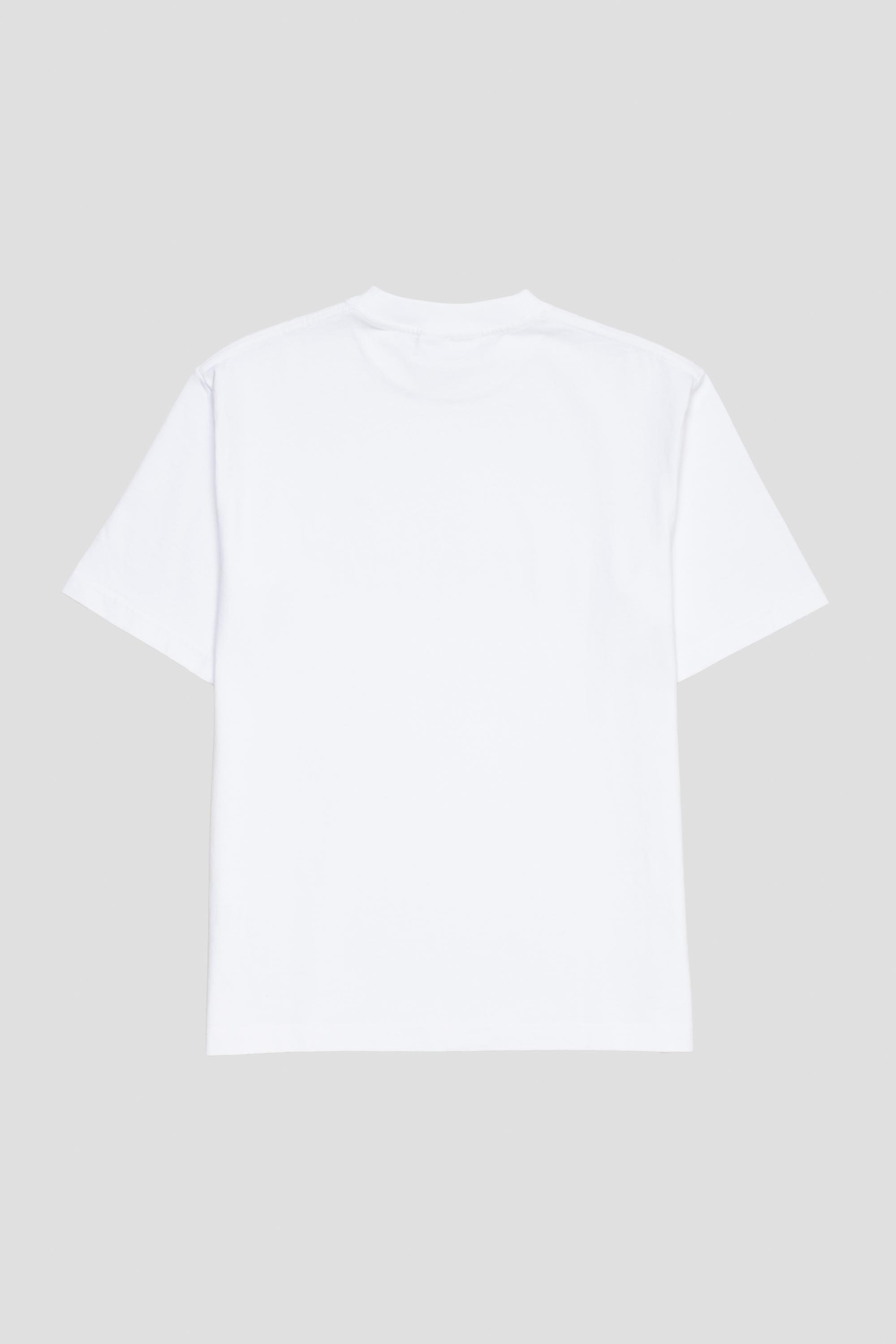 Spray Graphic Tee Optical White