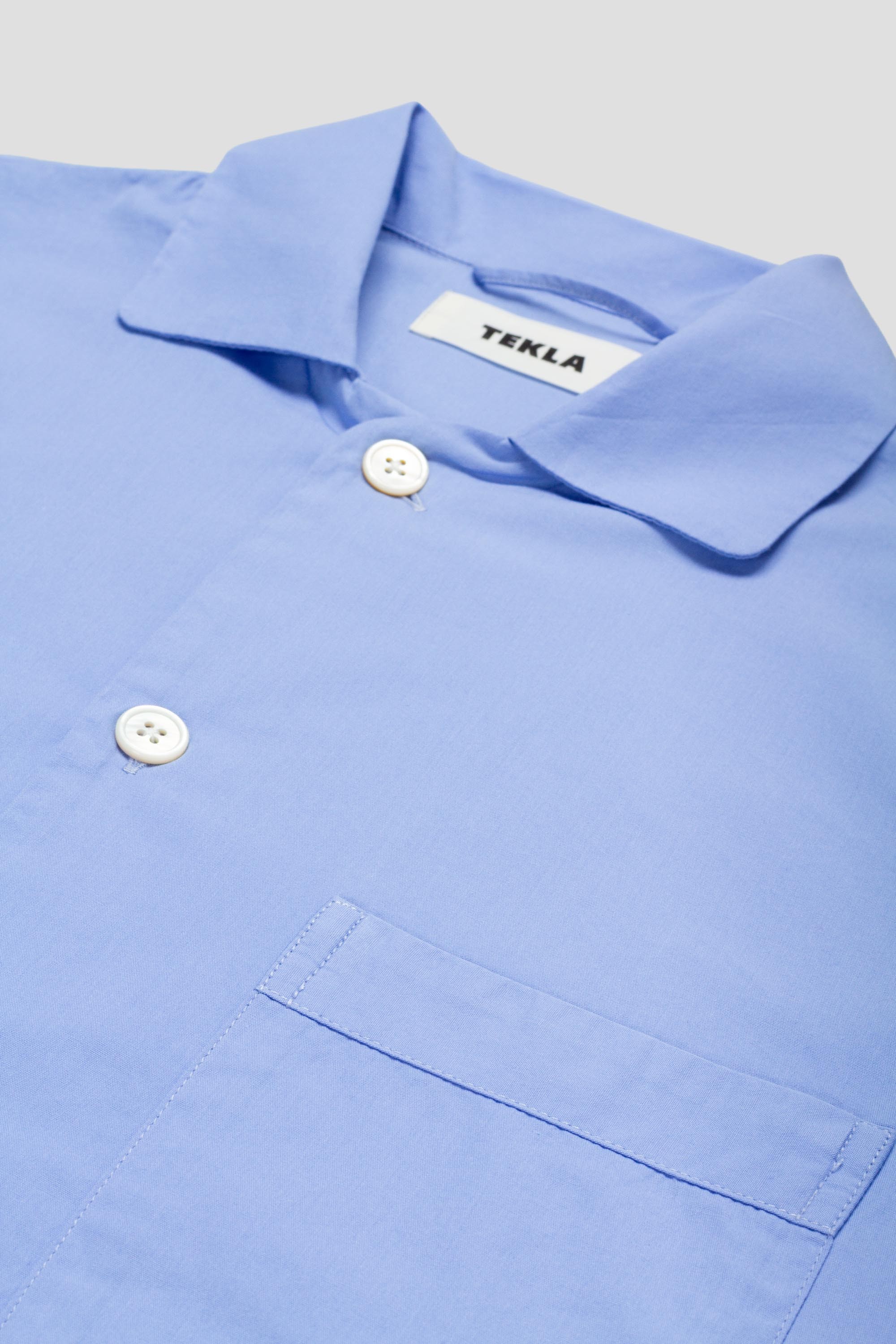 Pyjamas Shirt Cornflower Blue