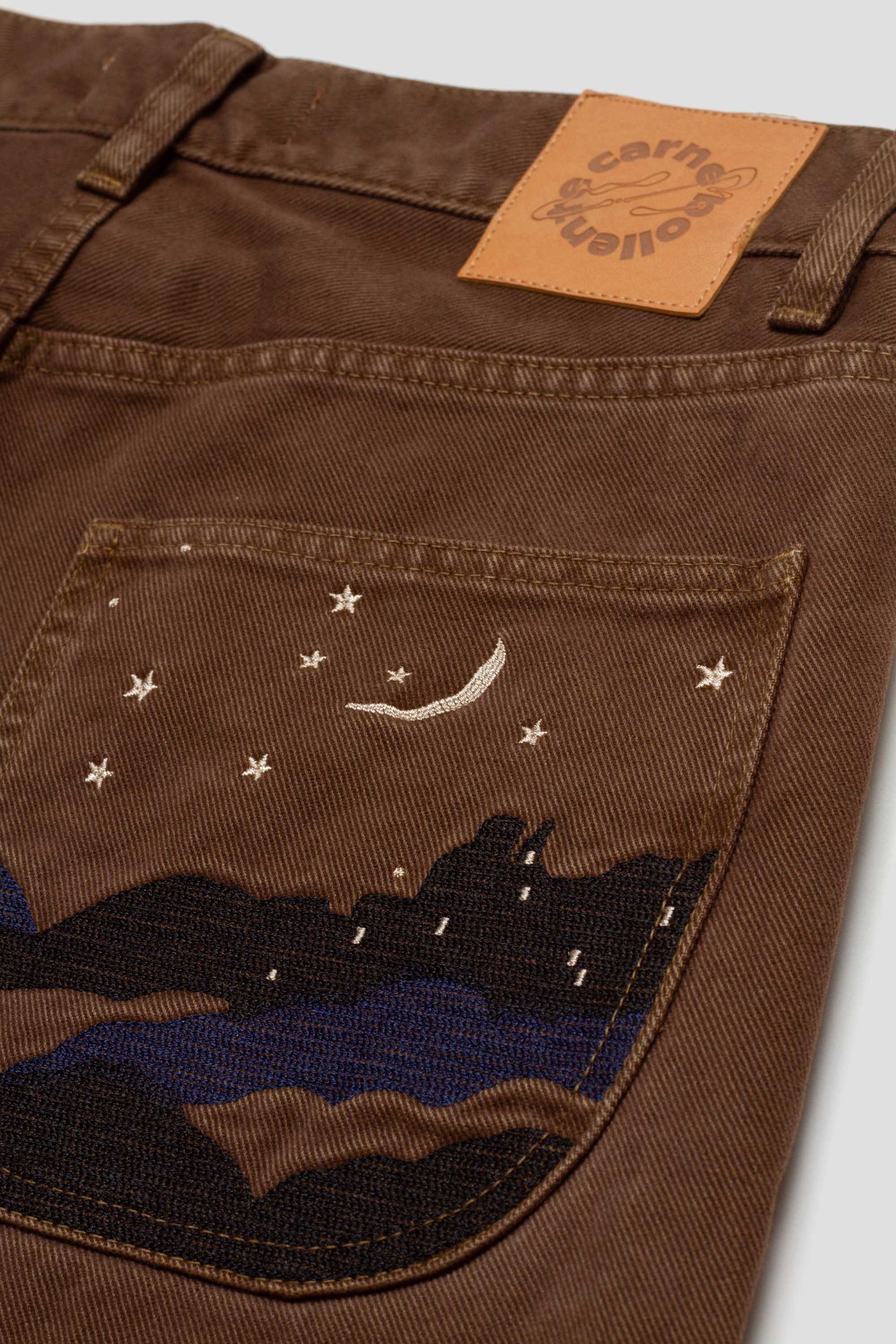 Under The Moon Jeans Brown