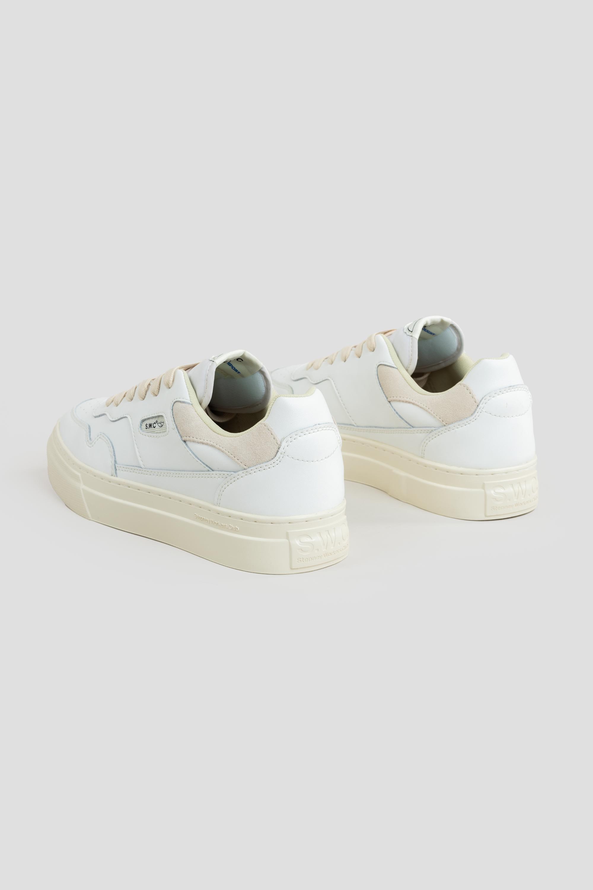 Pearl Leather White/Putty