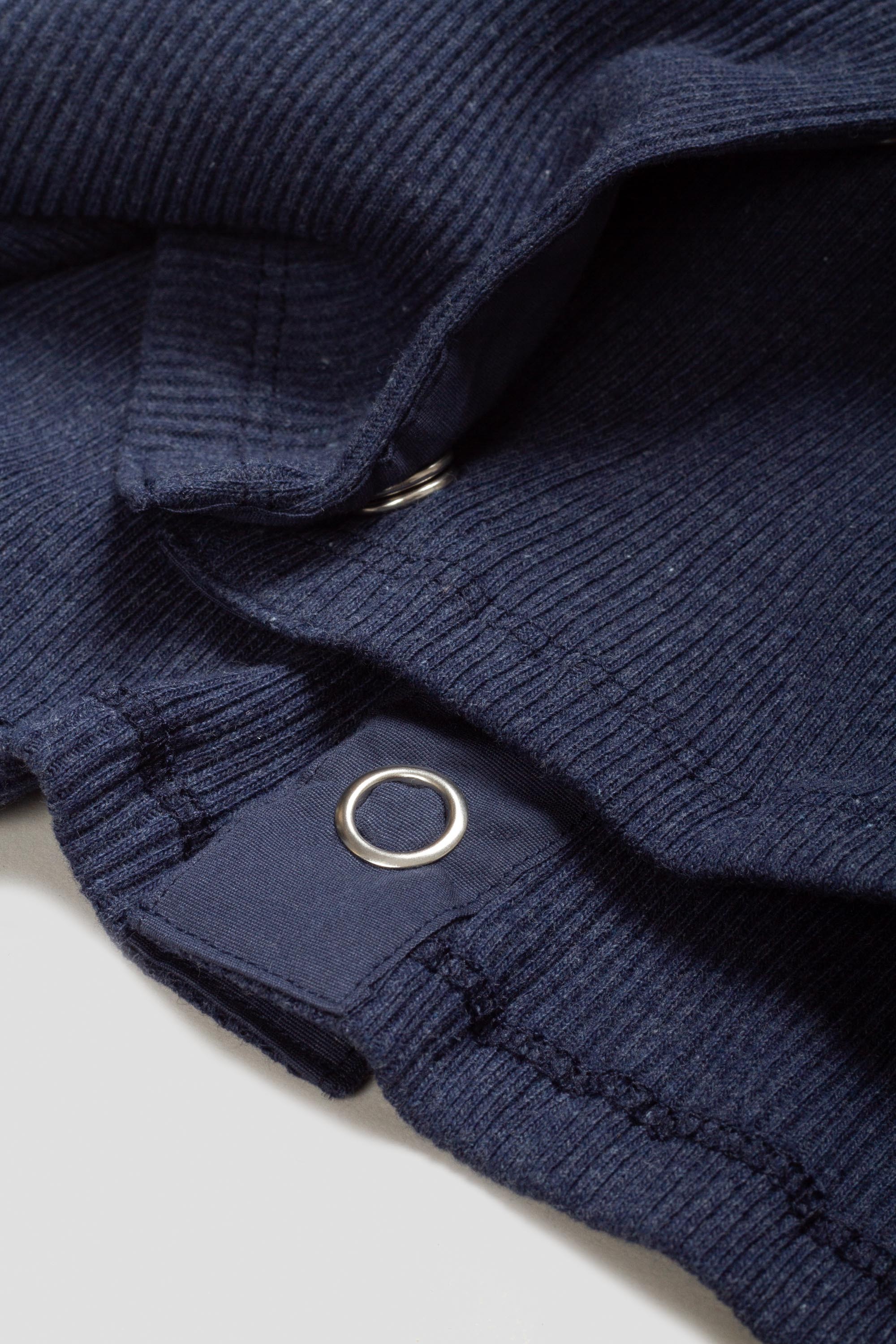 Tav Cardigan Snaps Ampera Blue