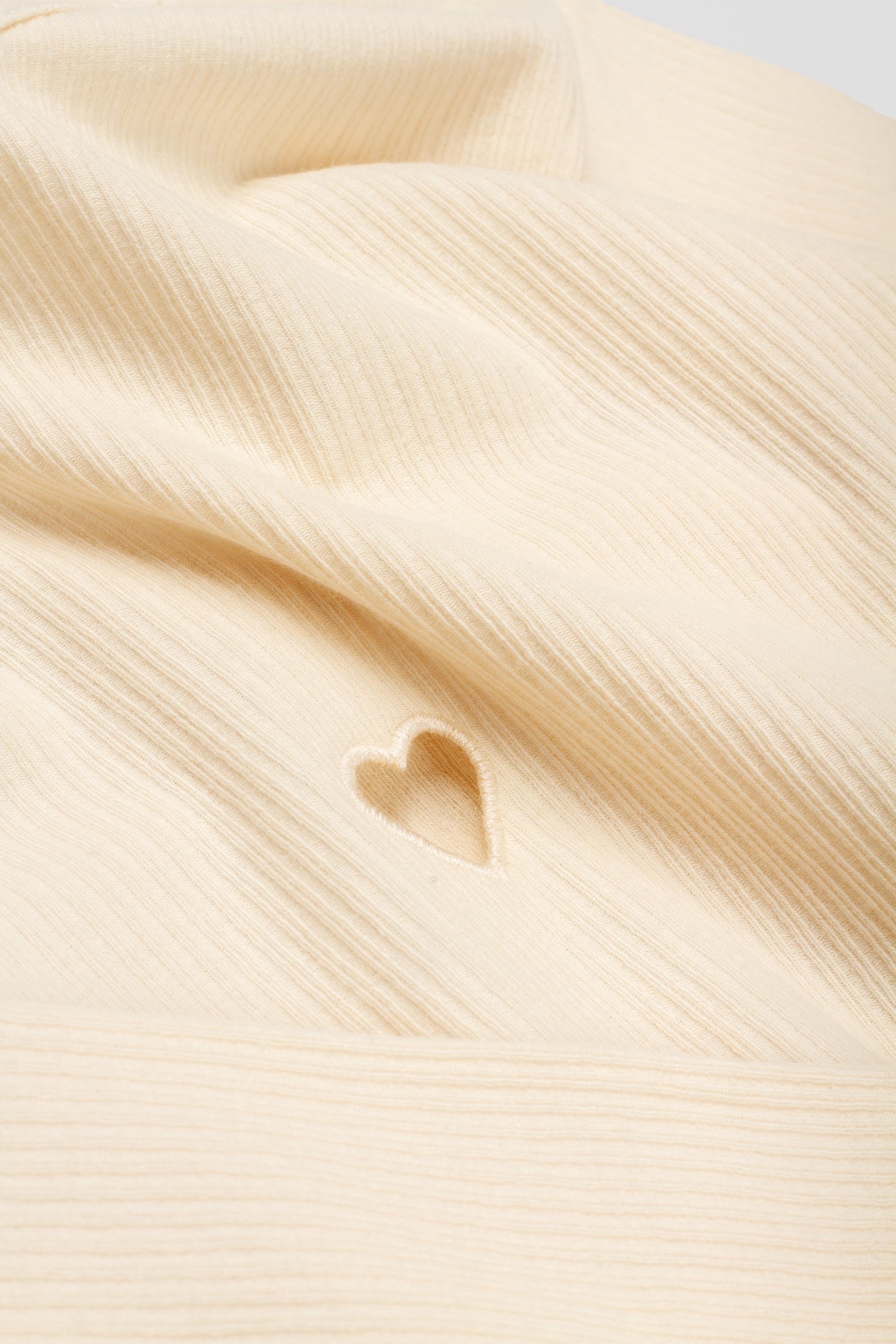 Heart Long Sleeve Undyed