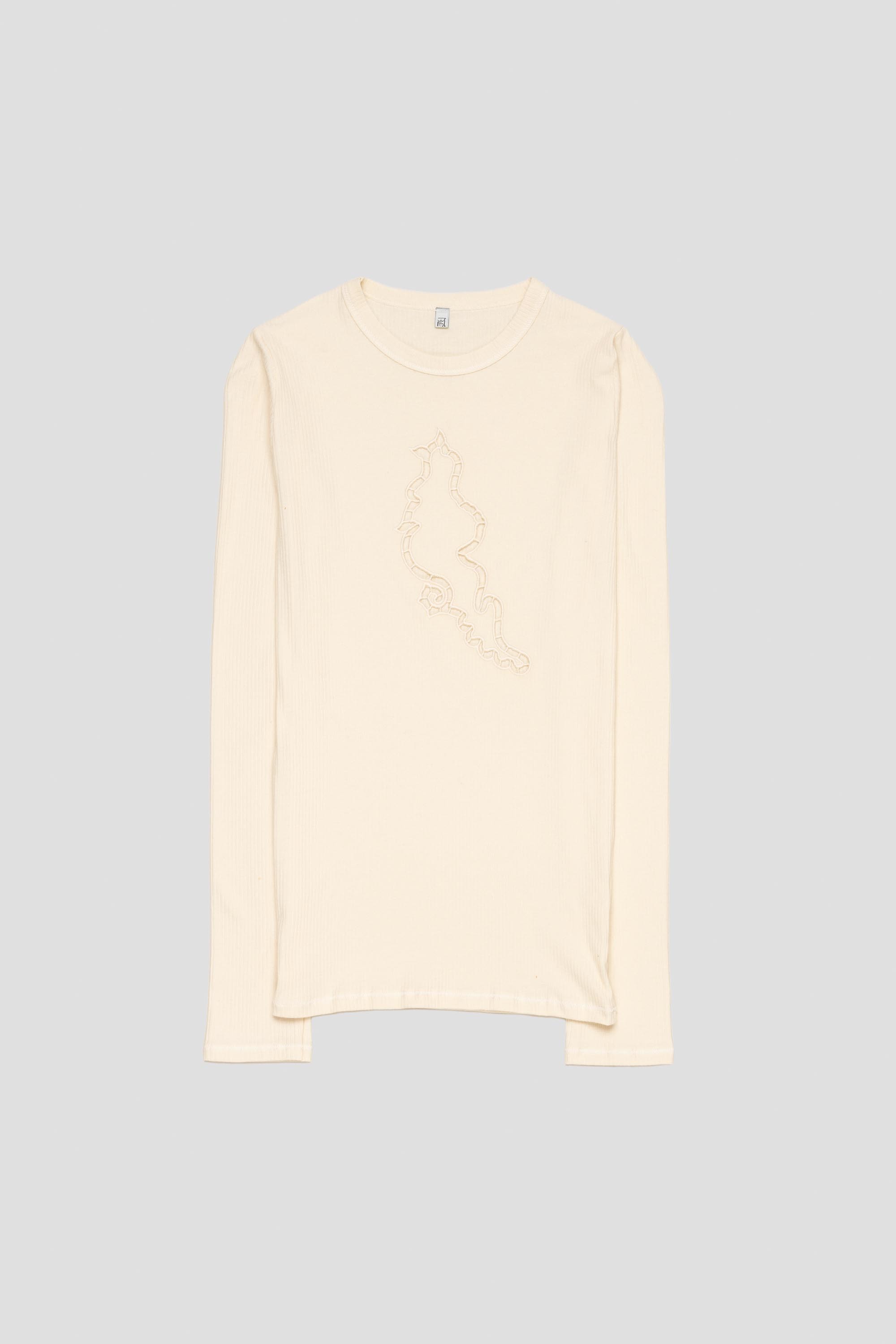 Ponte Long Sleeve Tee Undyed