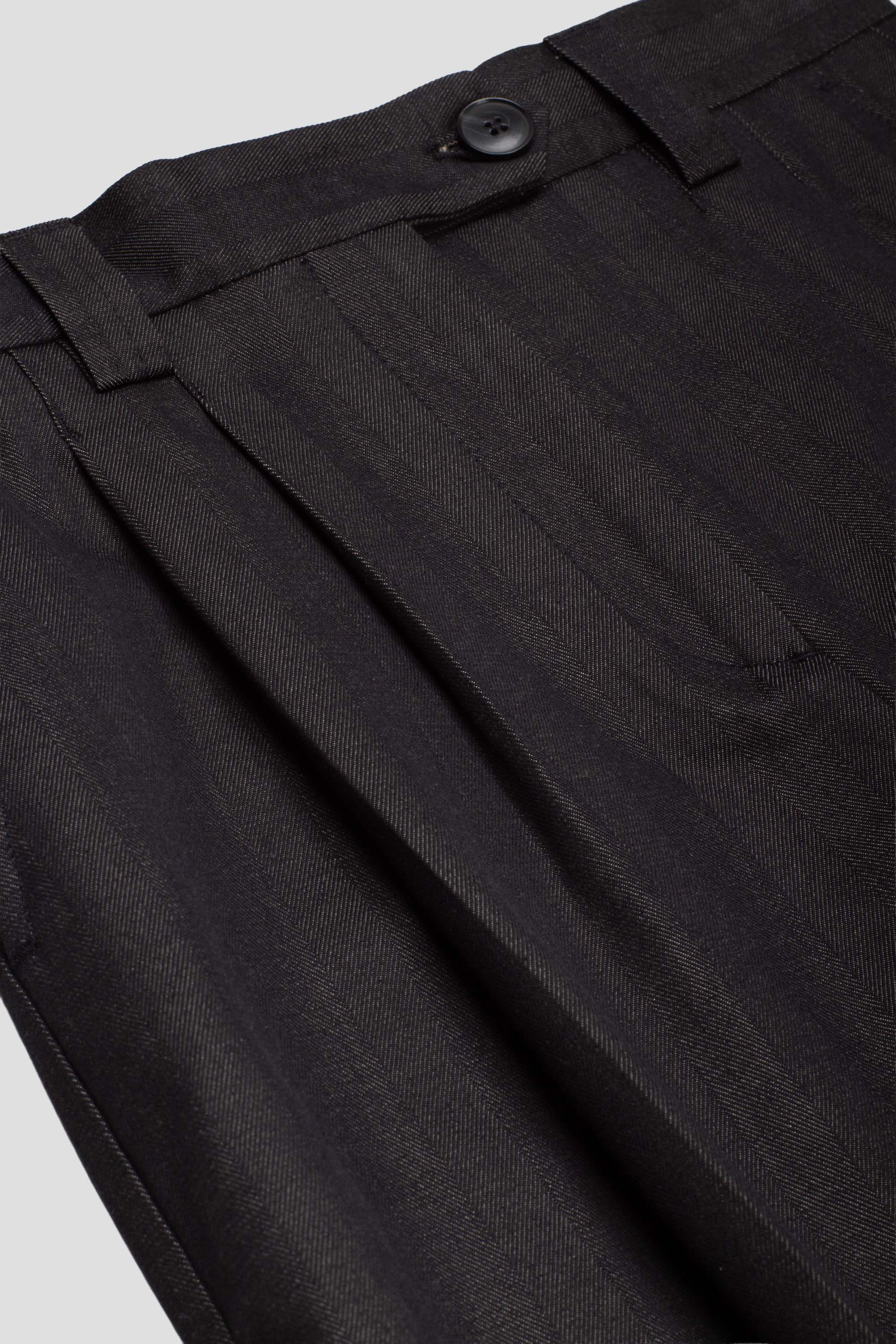 Women's Favorite Trousers Black Solaro Herringbone