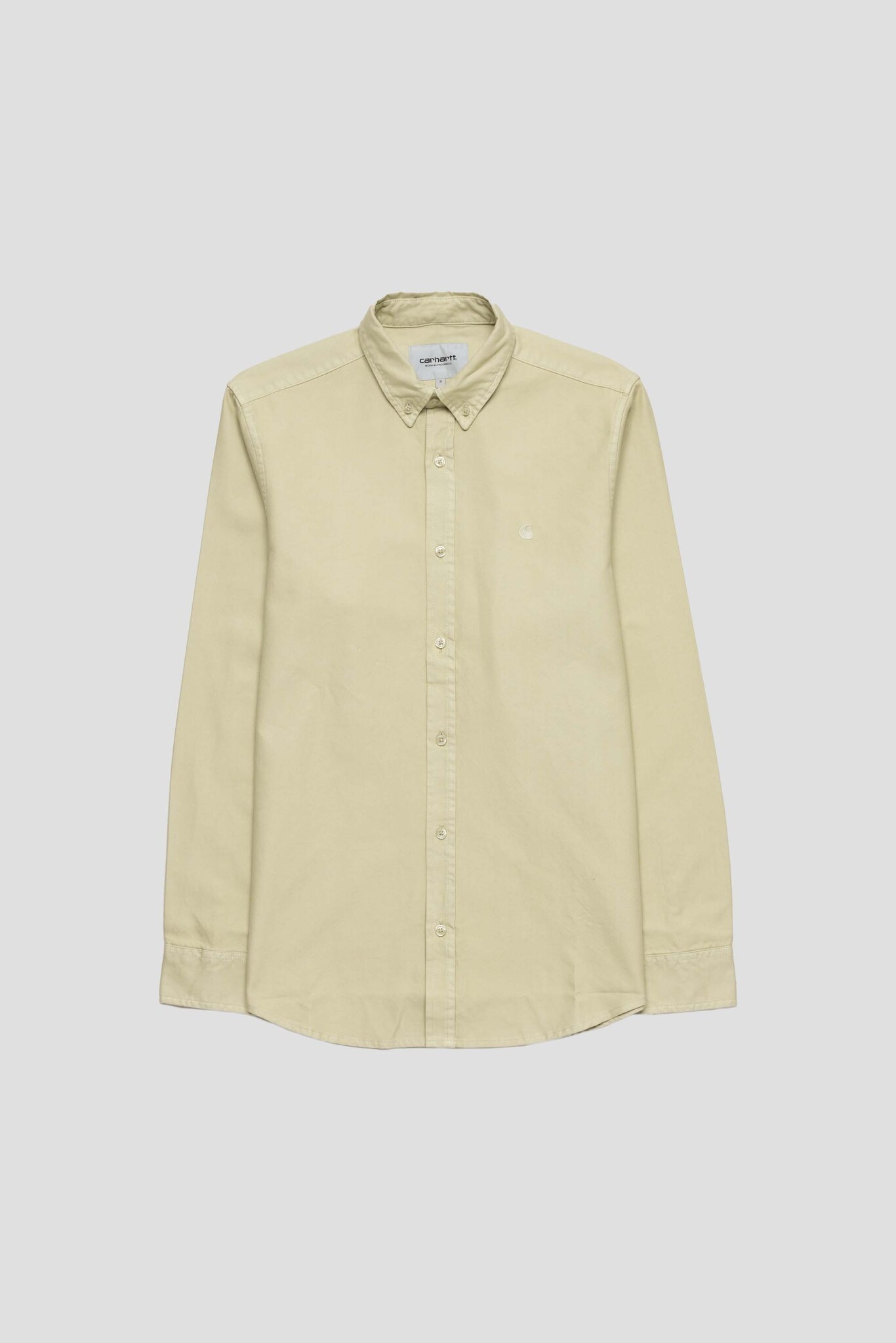 L/S Bolton Shirt Beryl Garment Dyed