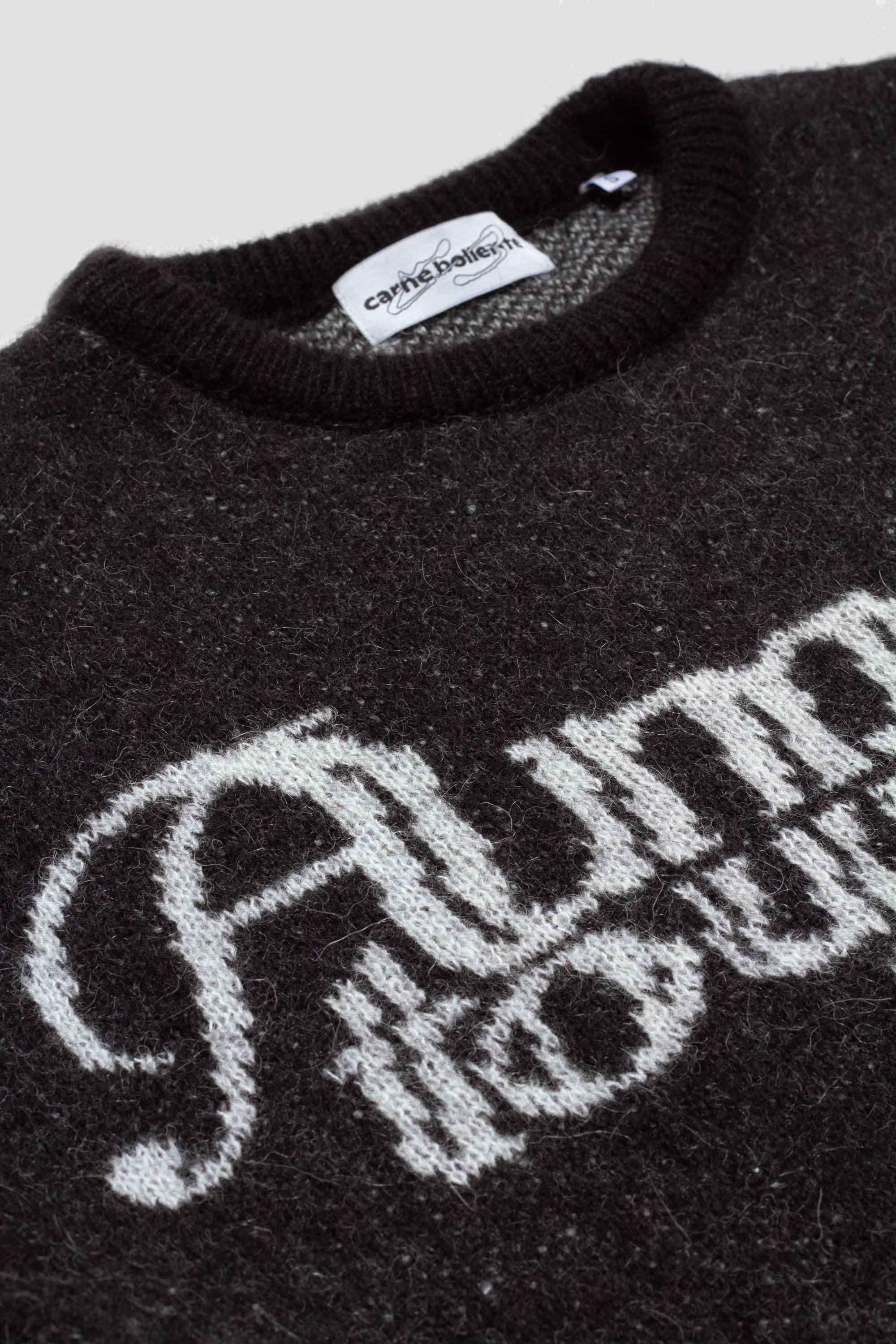 Mon Amour Toujours Knit Black