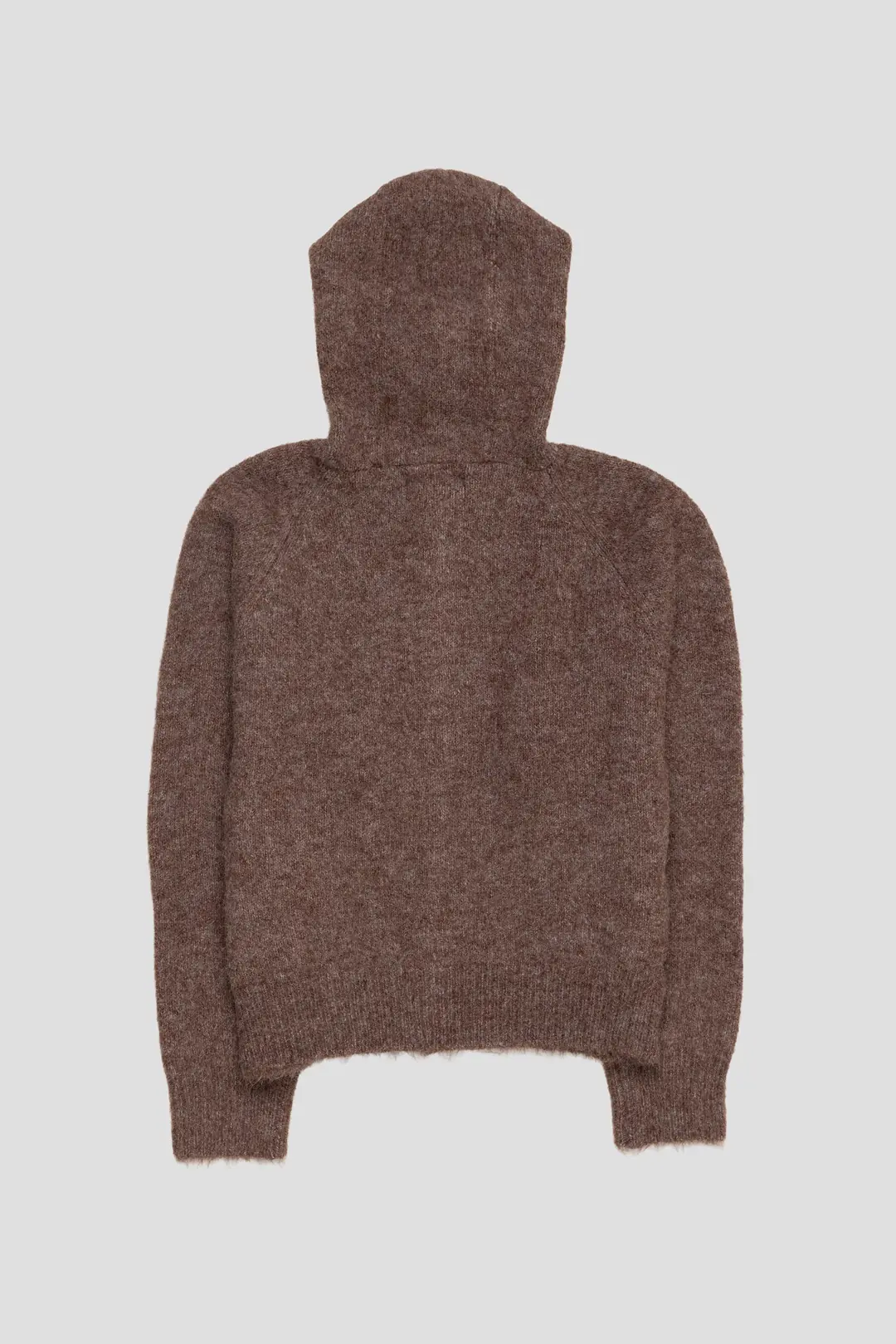 Mohair Button Hoodie – VERSEAS Simple Project Hooded Sweater 