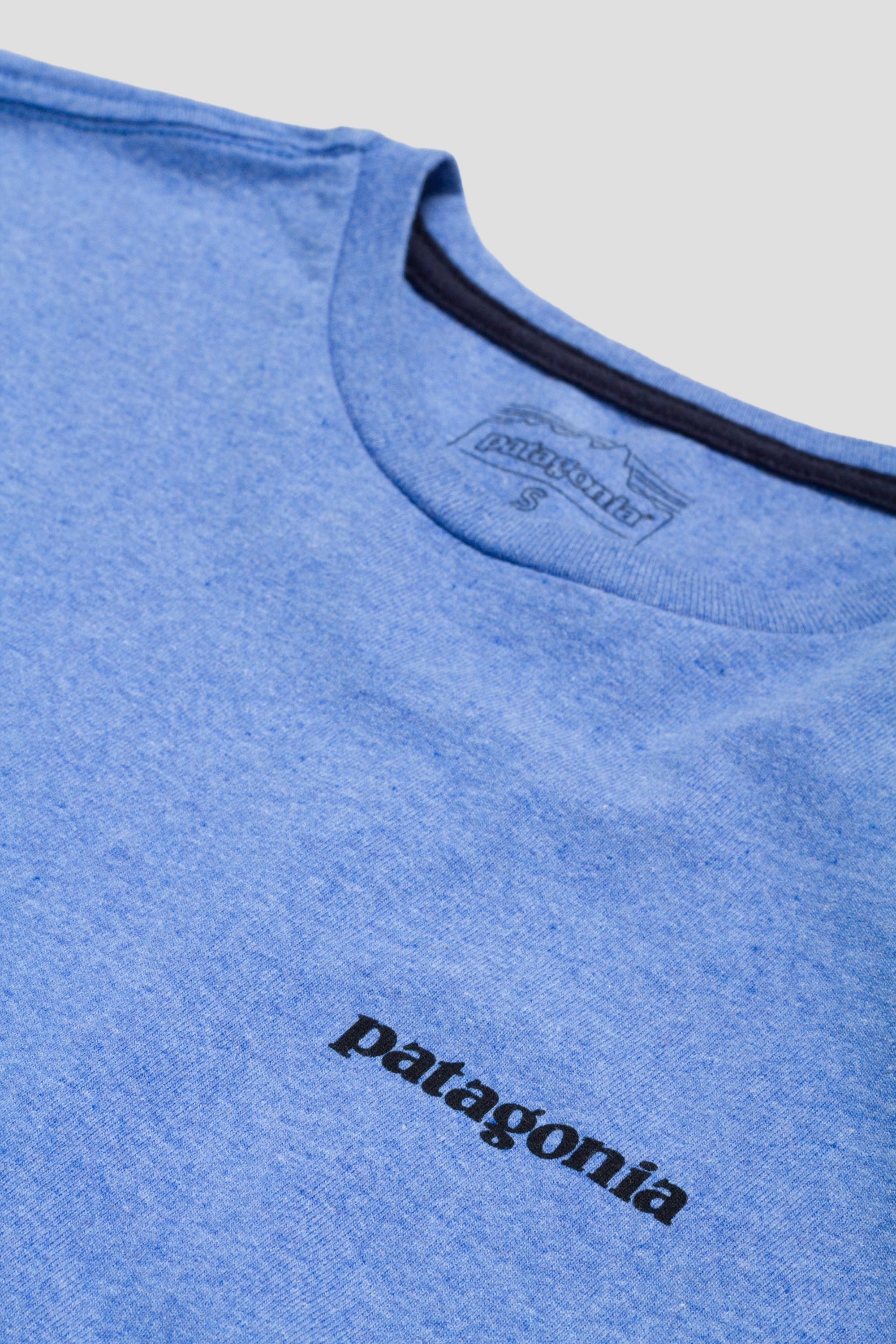 Patagonia P-6 Logo Responsibili-Tee Abundant Blue
