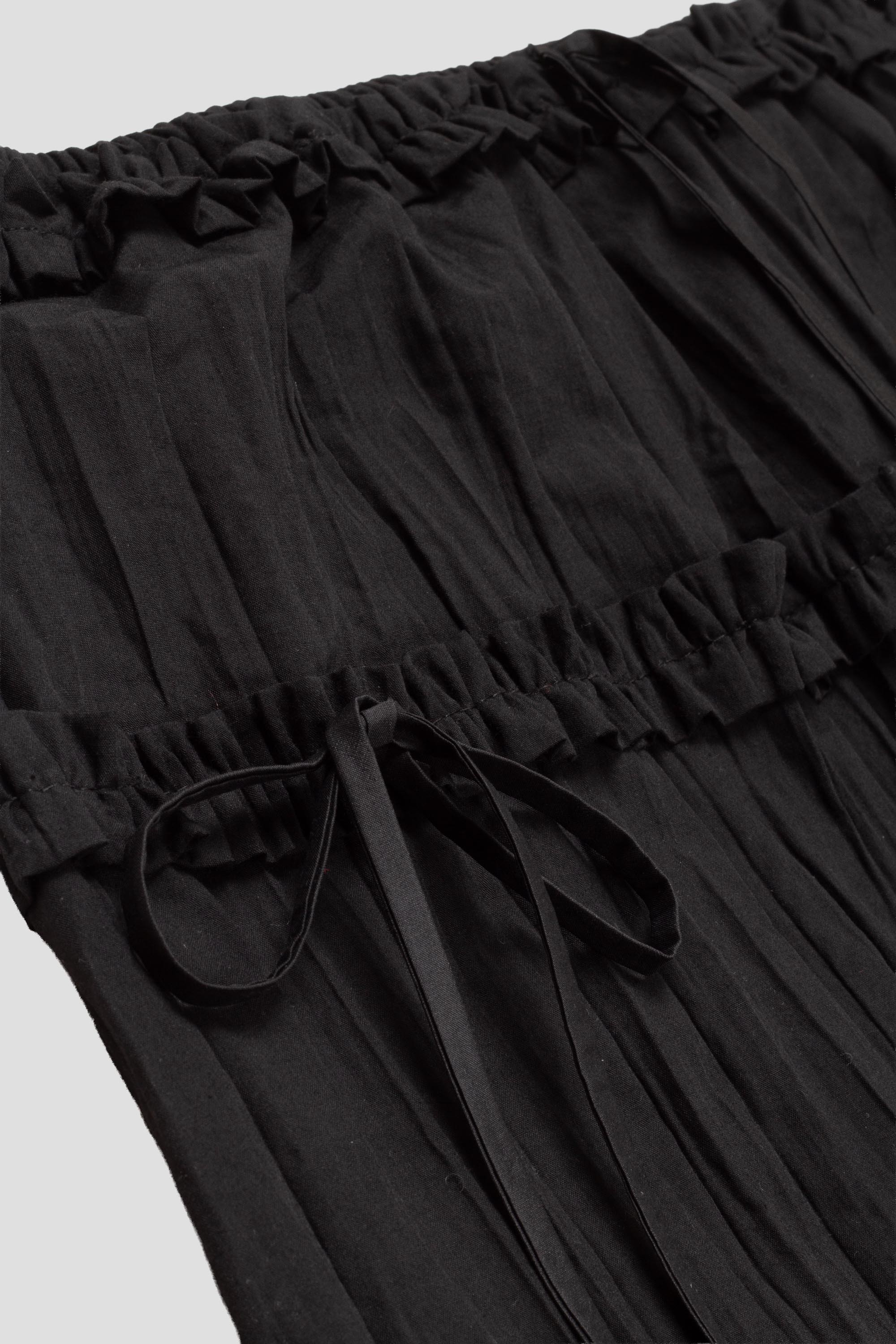 Ruffle Skirt Black