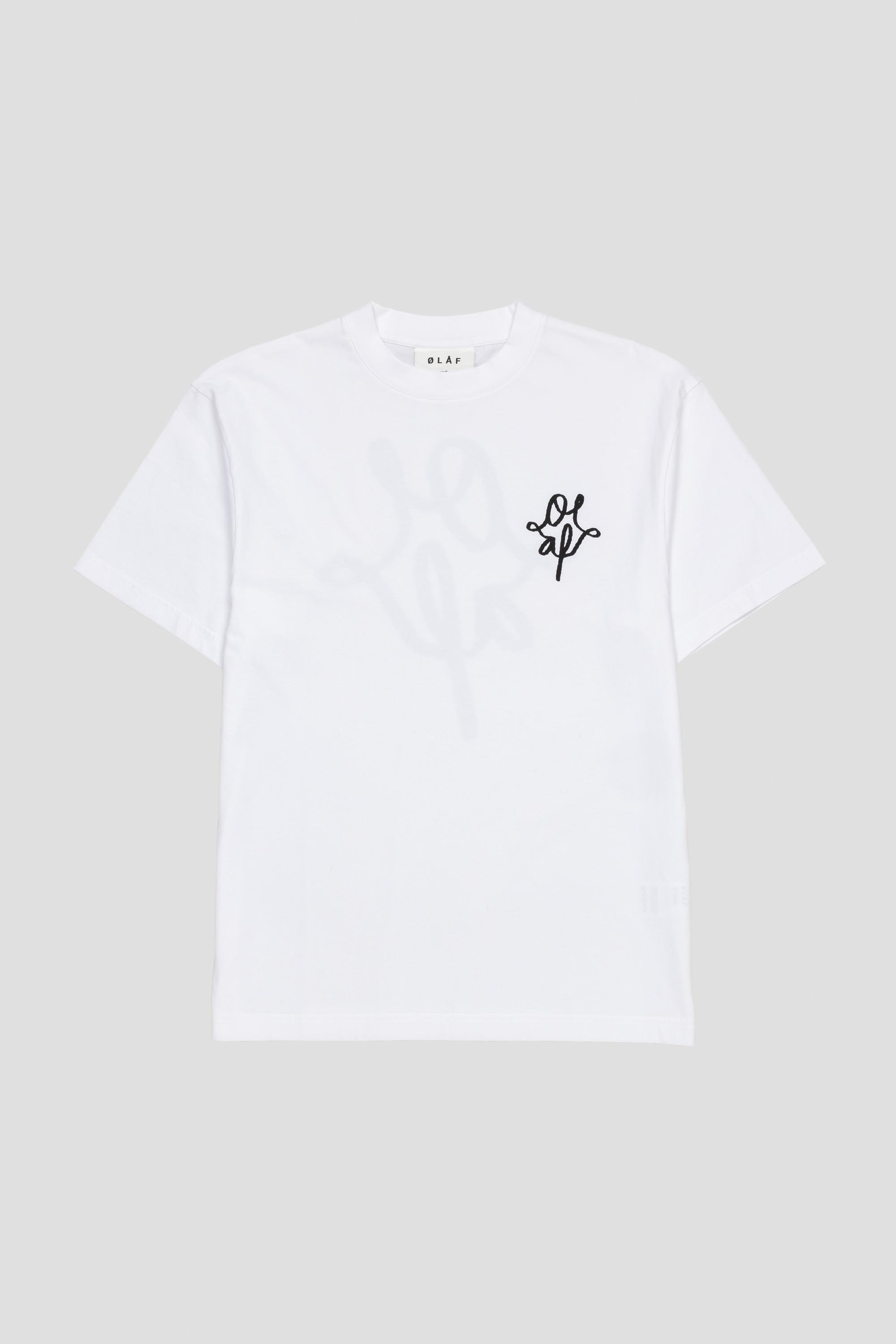 Monogram Graphic Tee Optical White