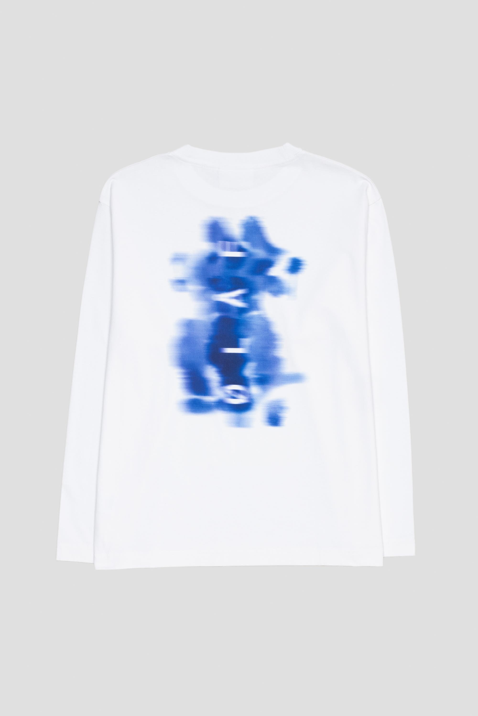 Ink Stain Tee LS Optical White