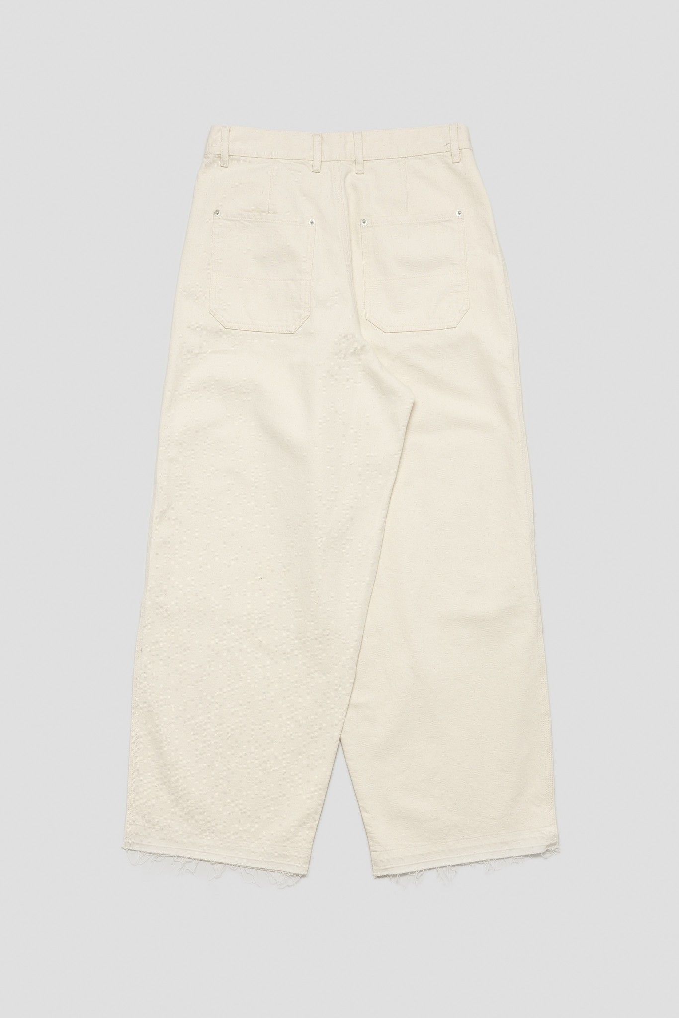 Stone Trousers Ecru Twill