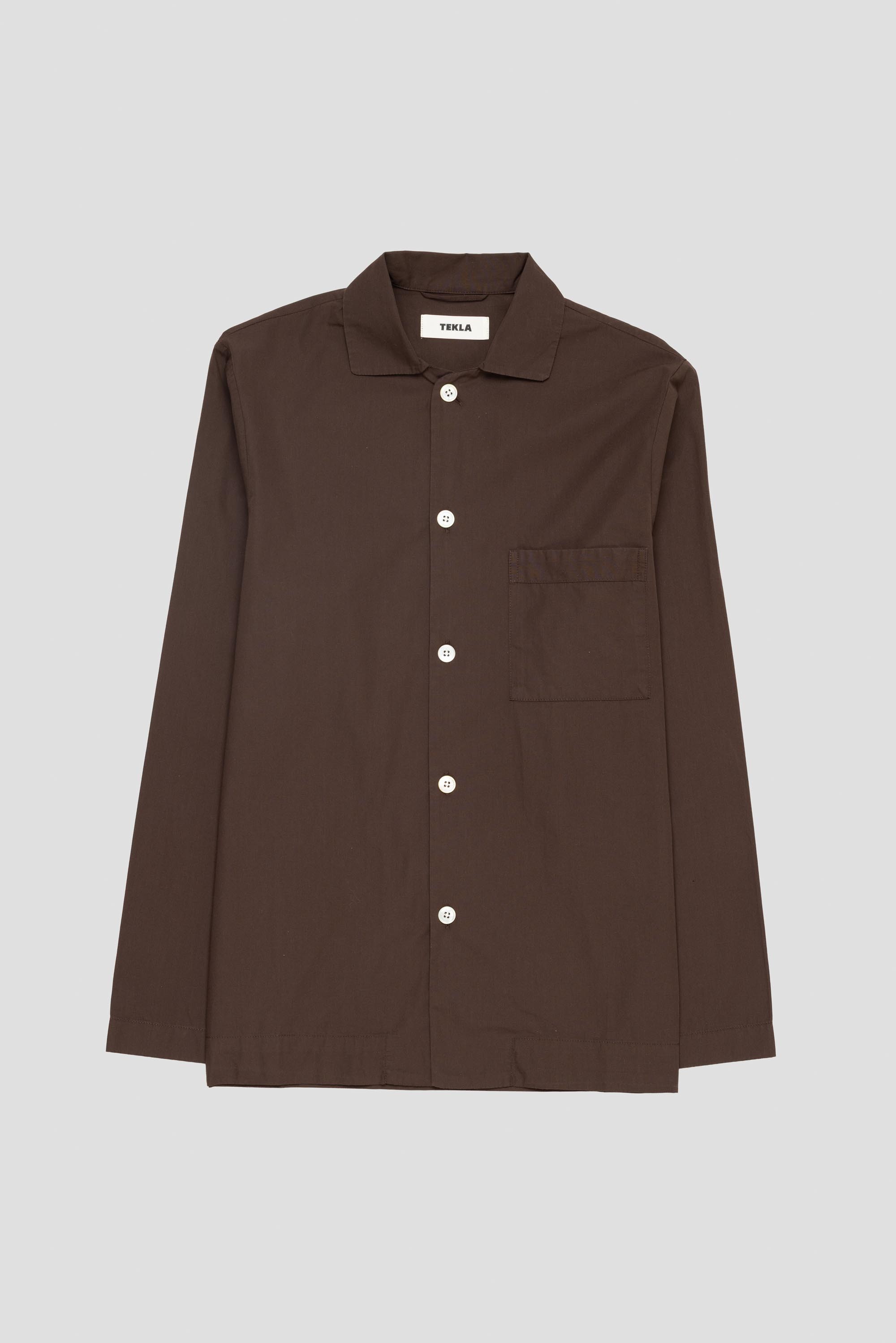 Pyjamas Shirt Coffee