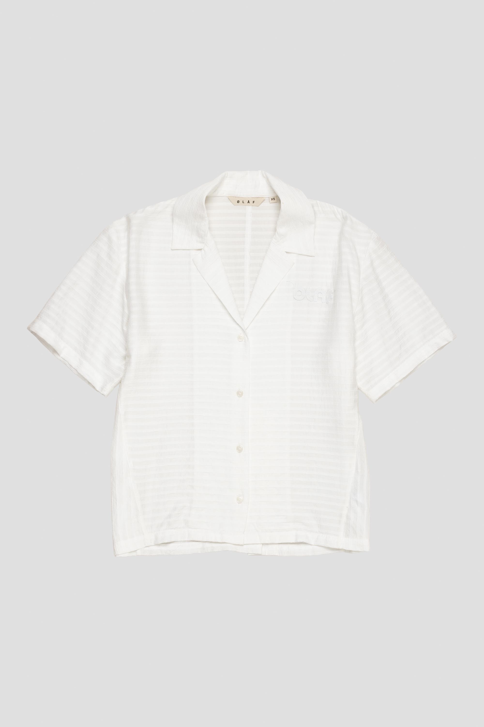 Women's Camp Shirt SS Off White