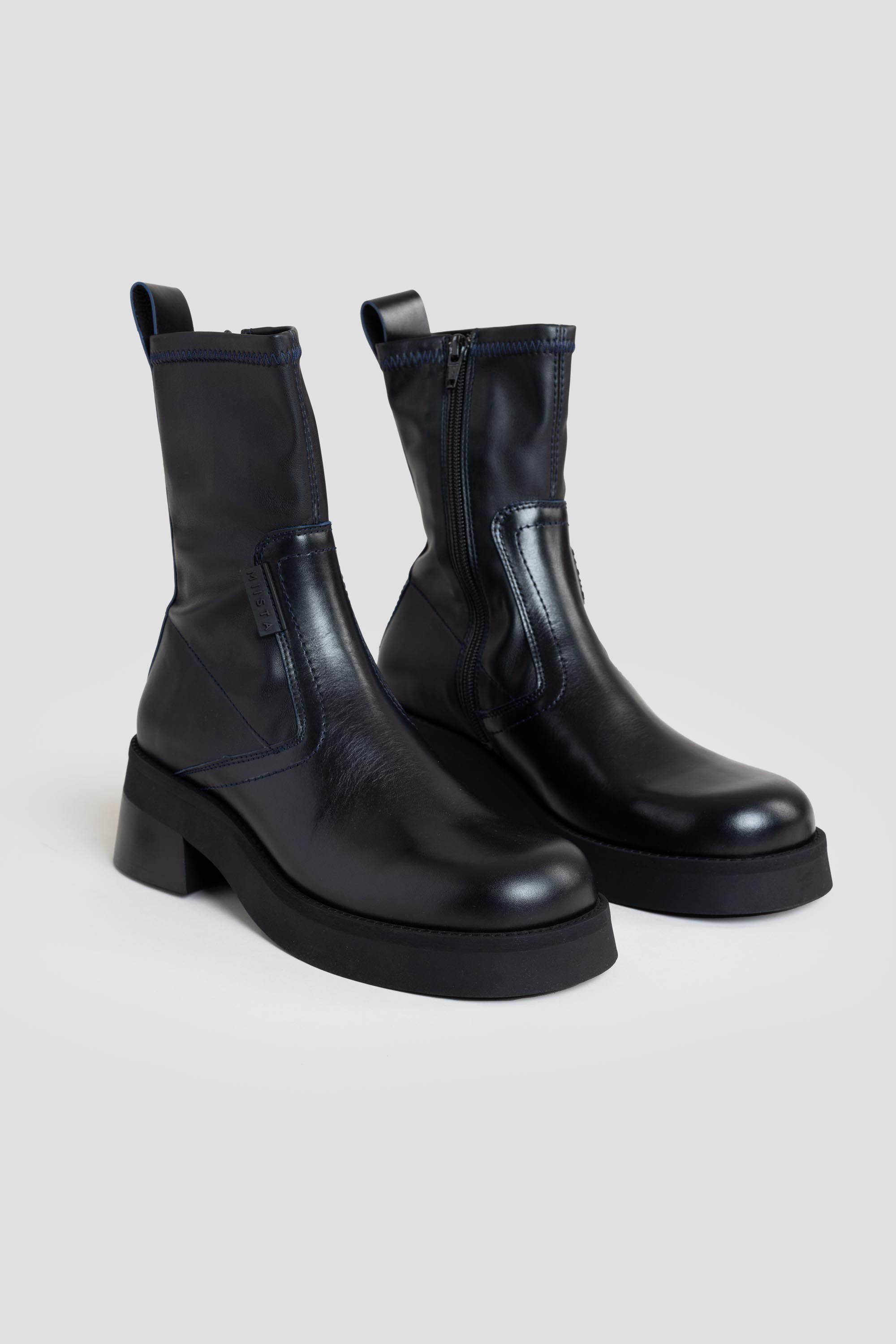 Oliana Boots Black/Blue