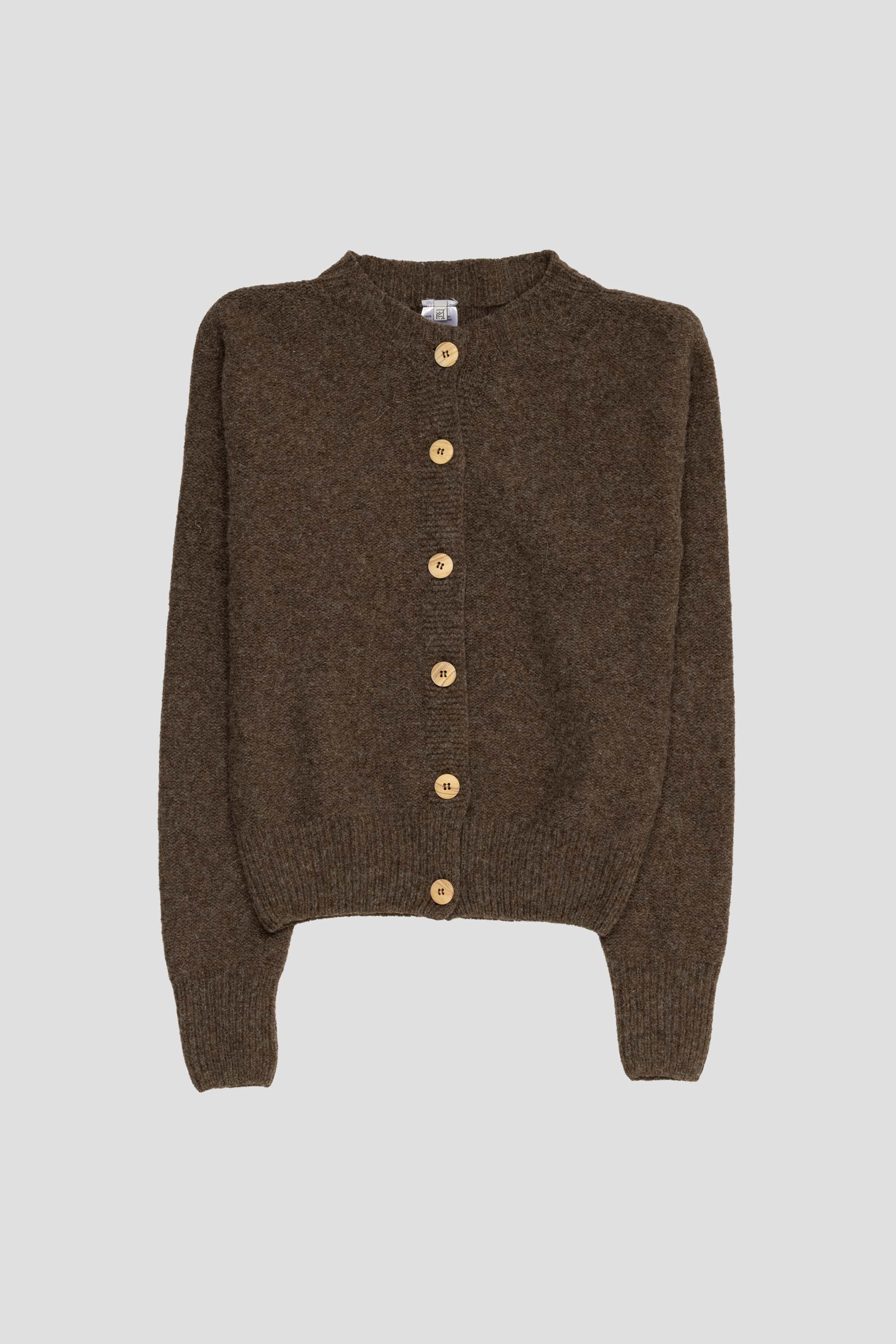 Tier Cardigan Burel Brown