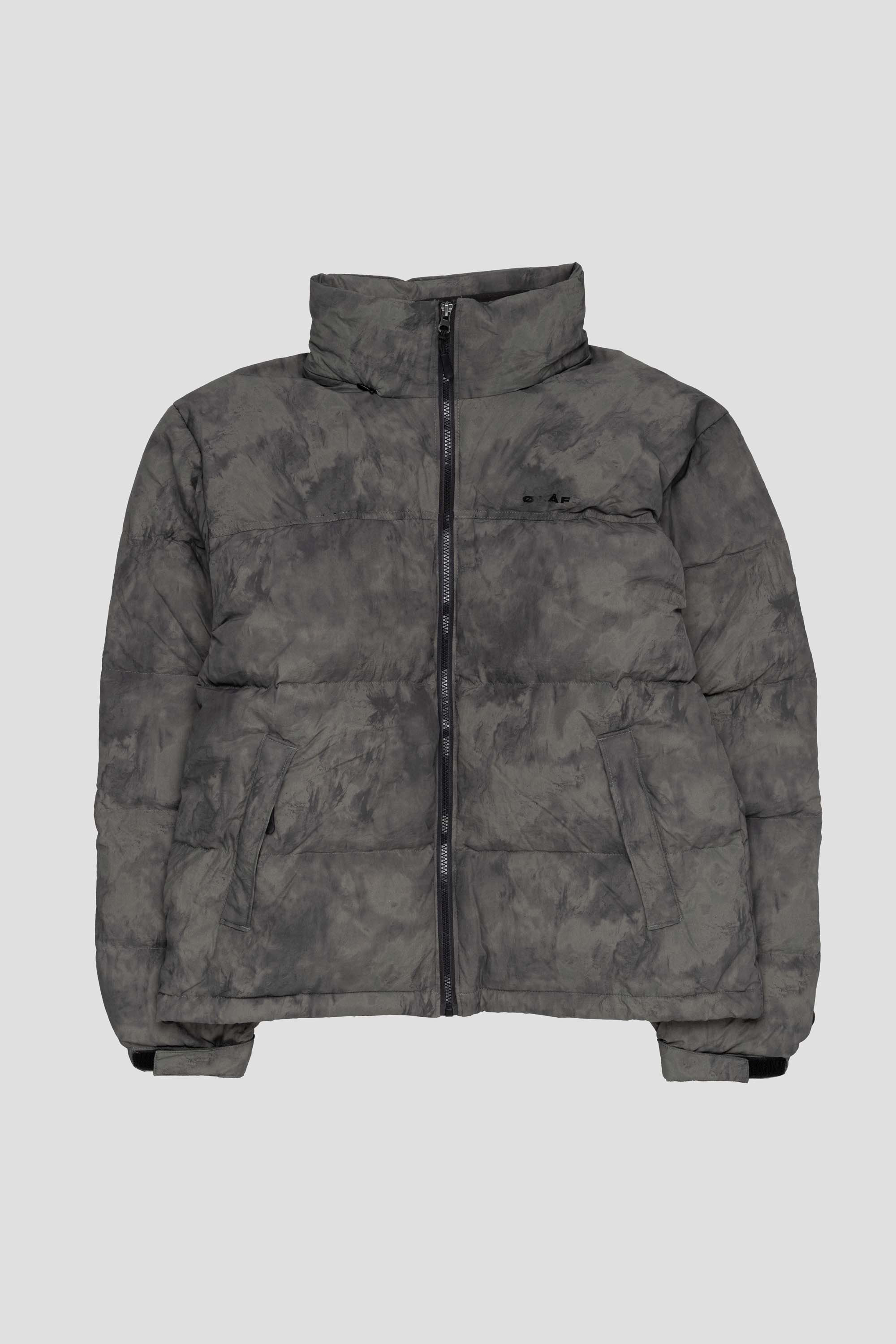 2-Tone Puffer Jacket Olive Night