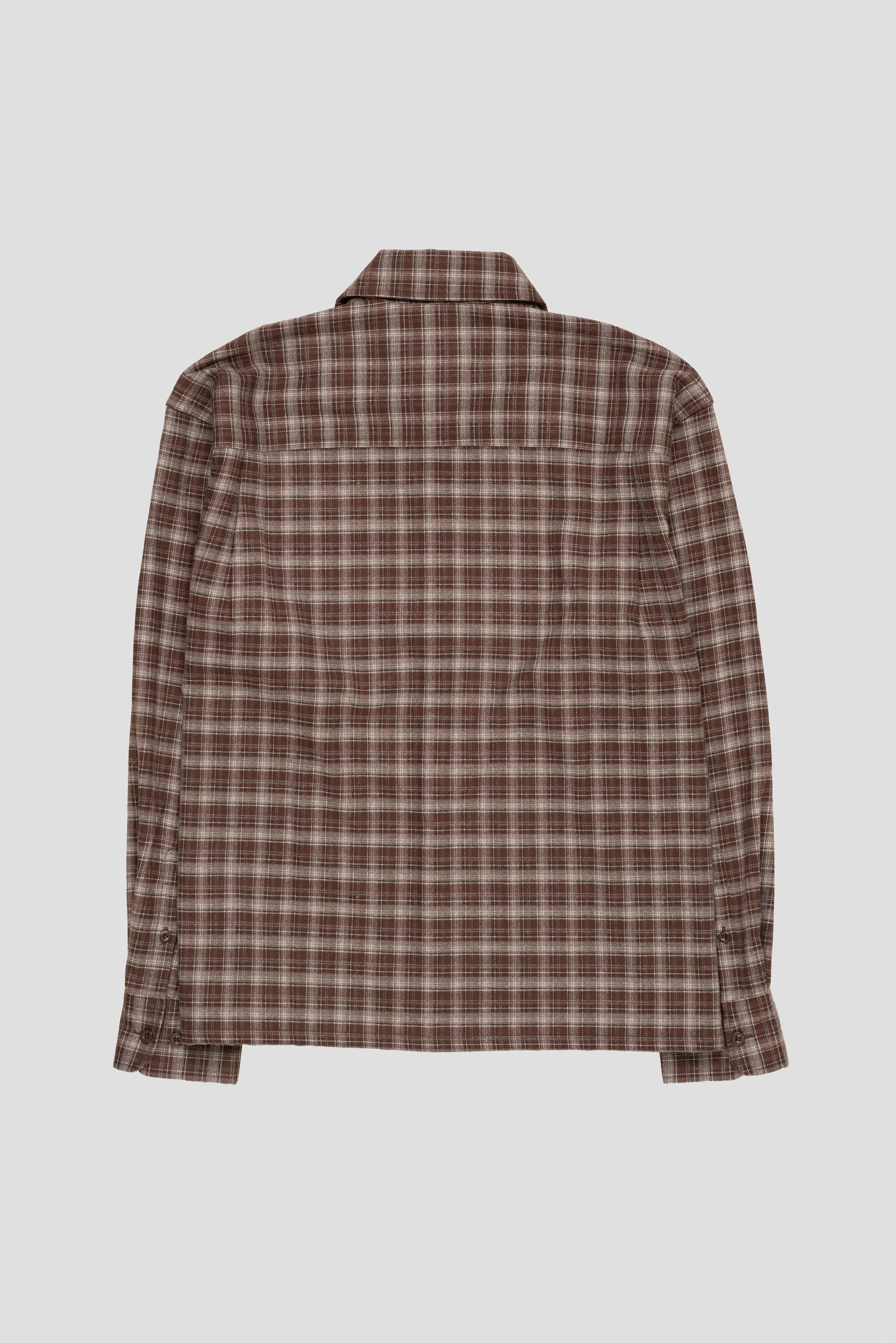 Plaid Boxy Shirt Hot Fudge