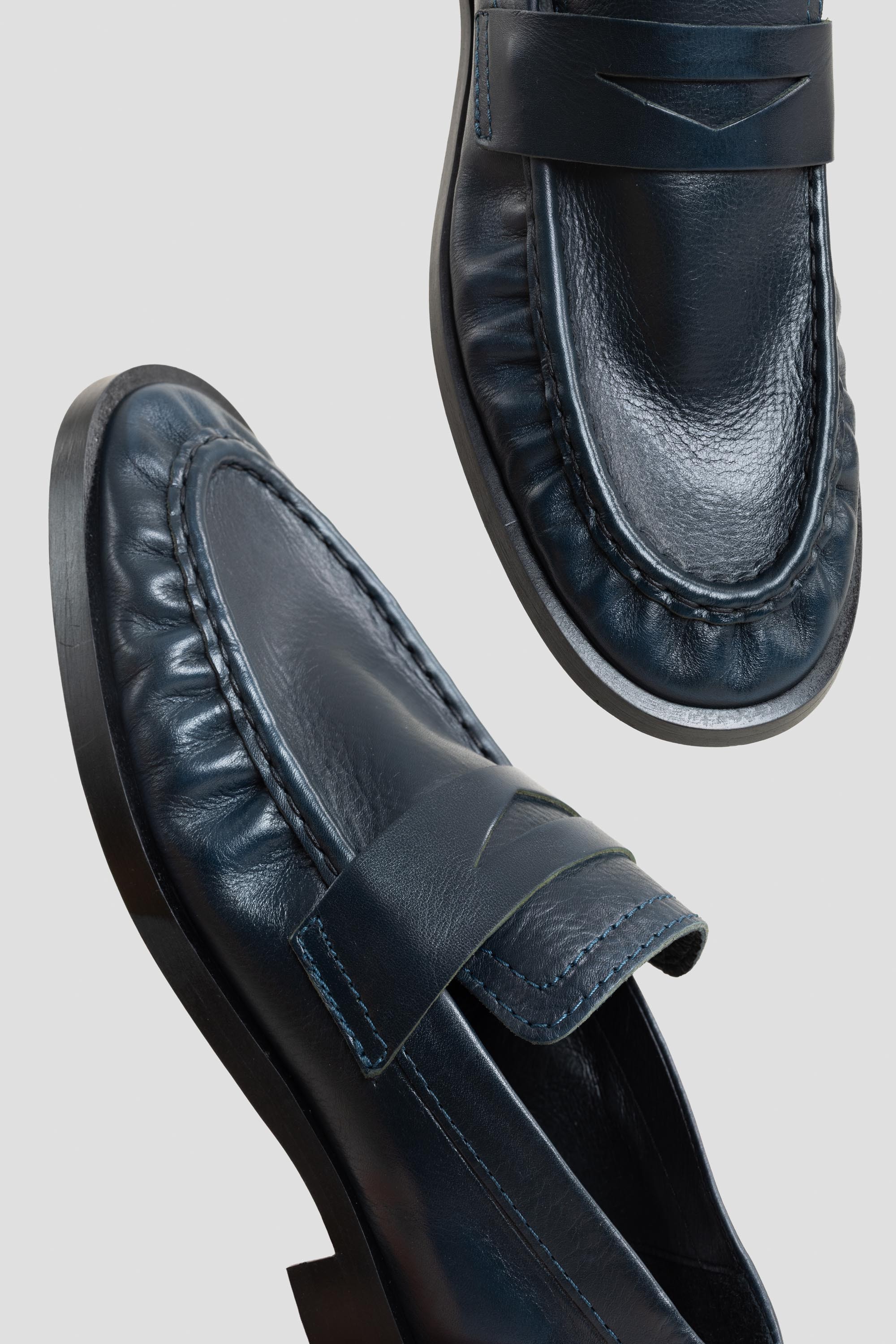 Zita Moccasin Navy
