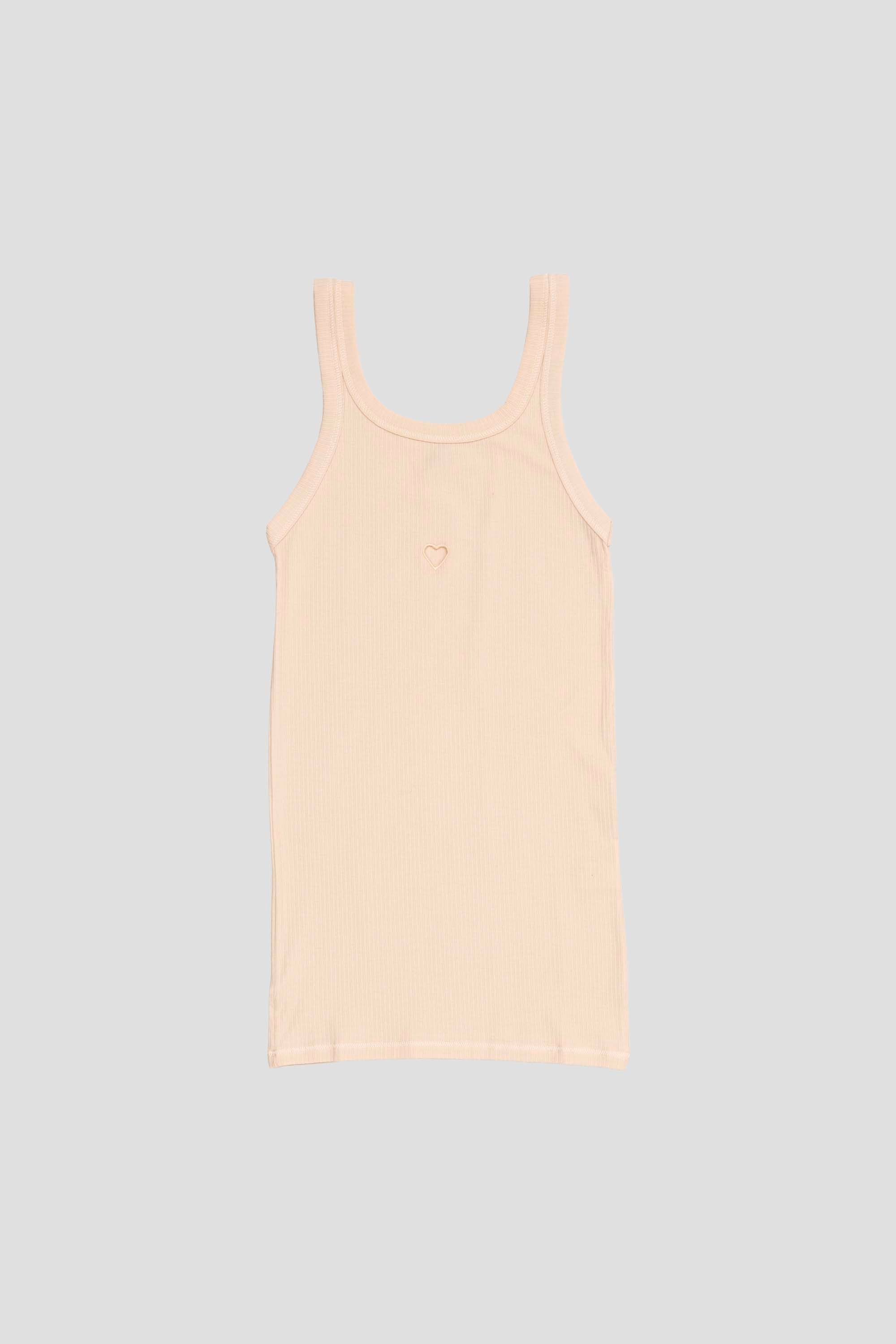 Heart Tank Tin Beige