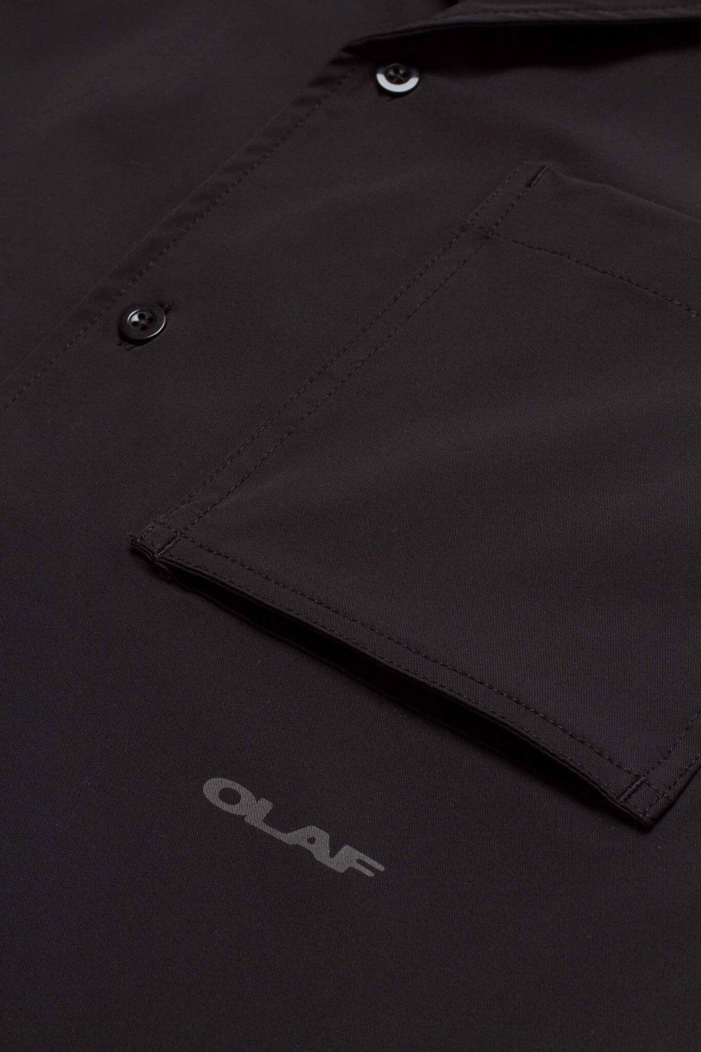 Nylon SS Shirt Black