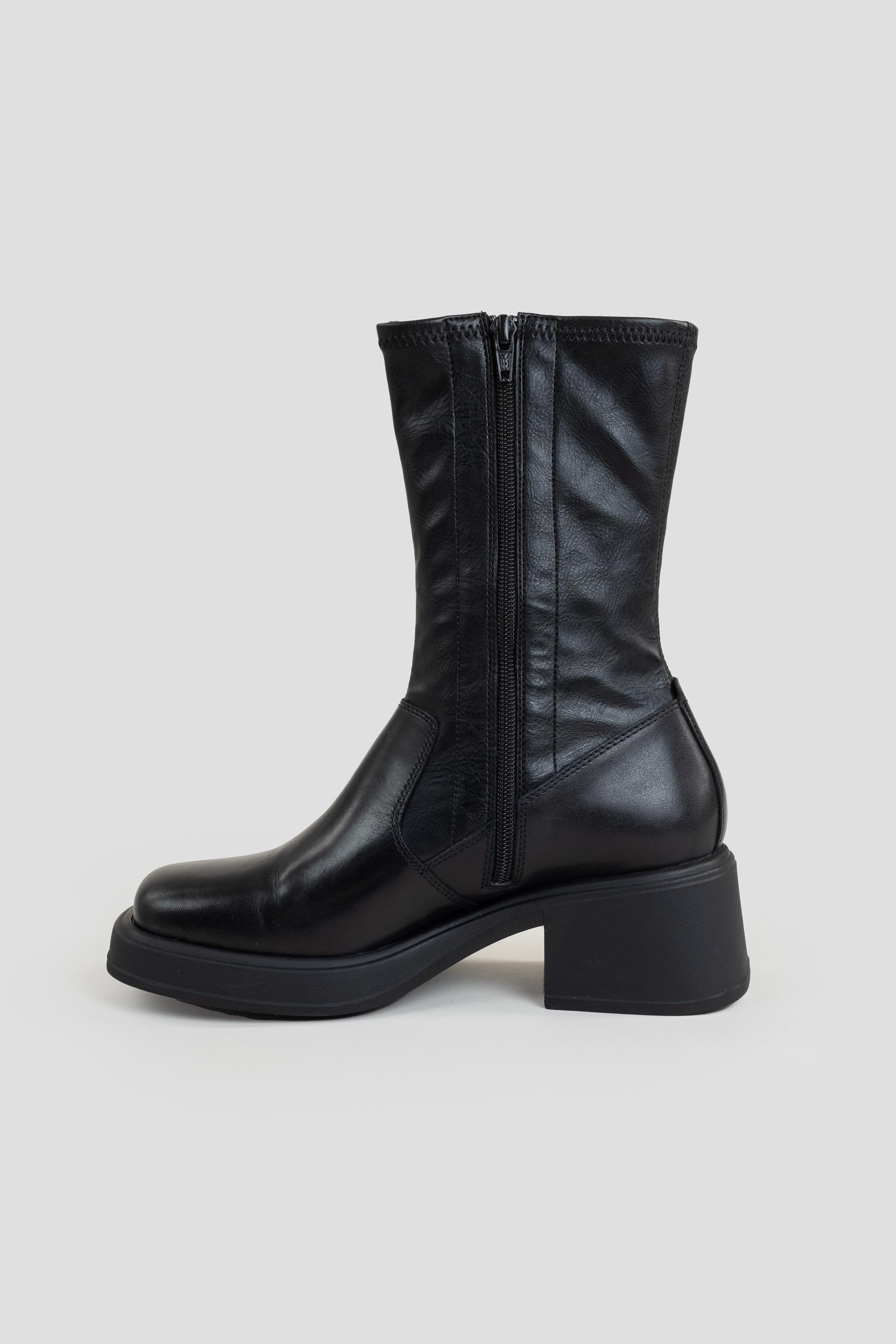 Dorah Stretch Boots Black