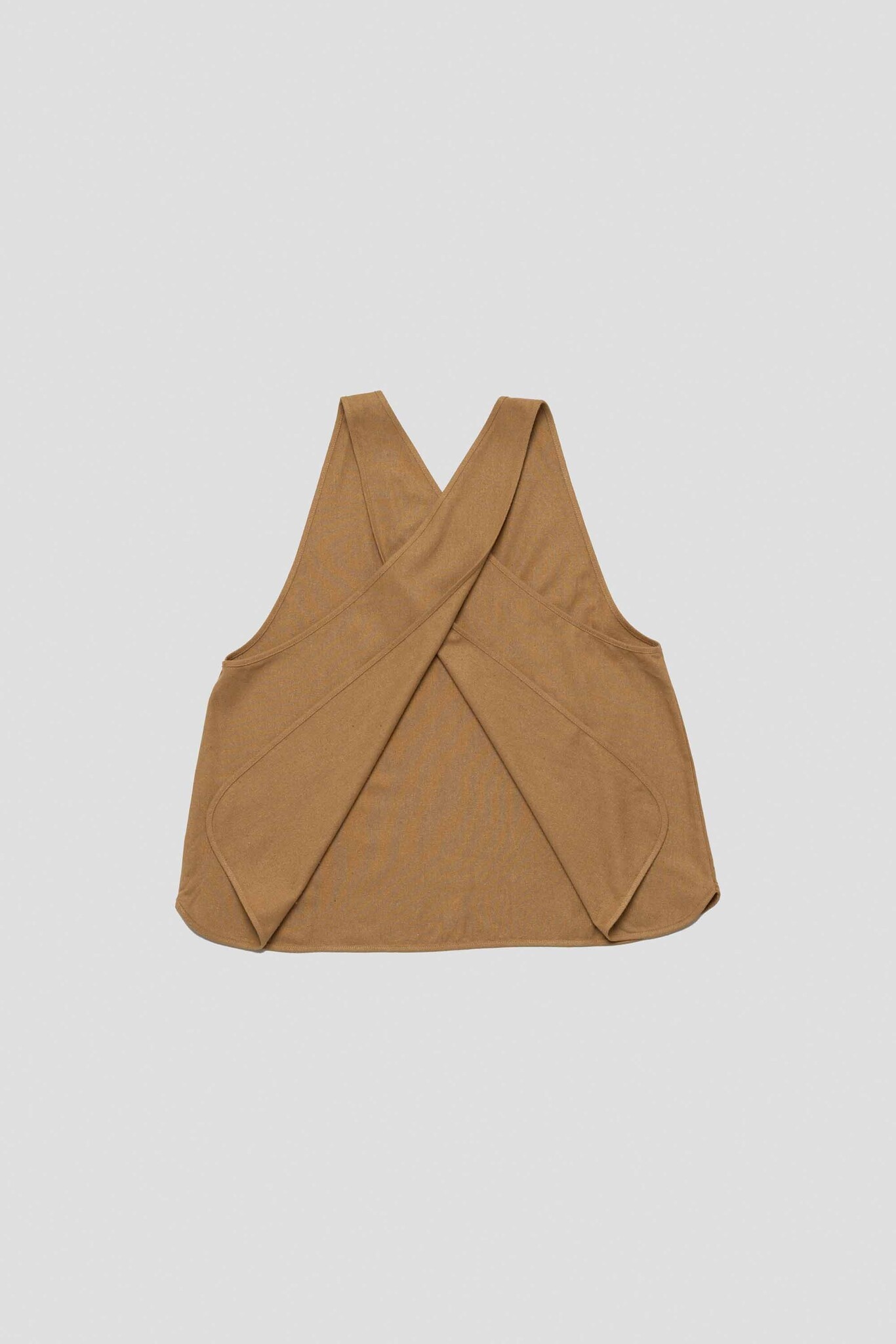 Apron Top Bath Brown