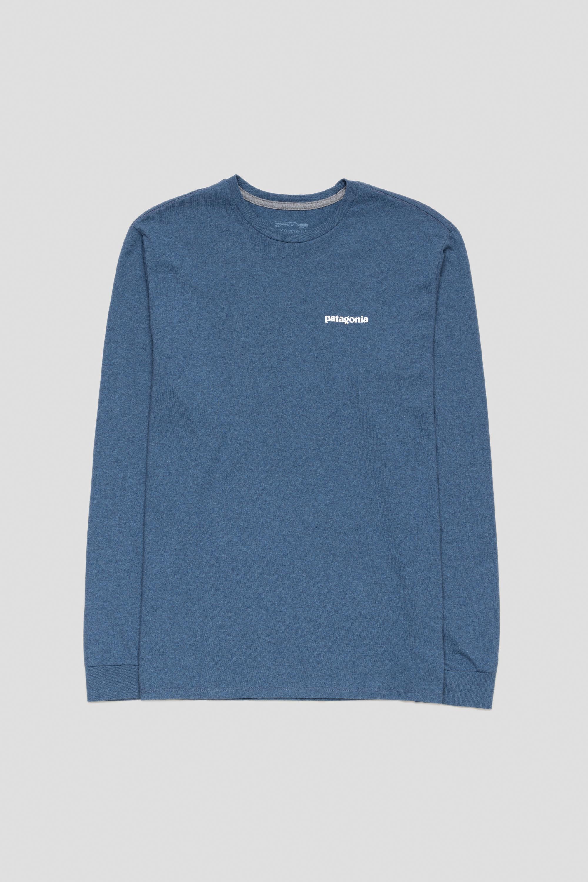 L/S P-6 Logo Responsibili-Tee Utility Blue