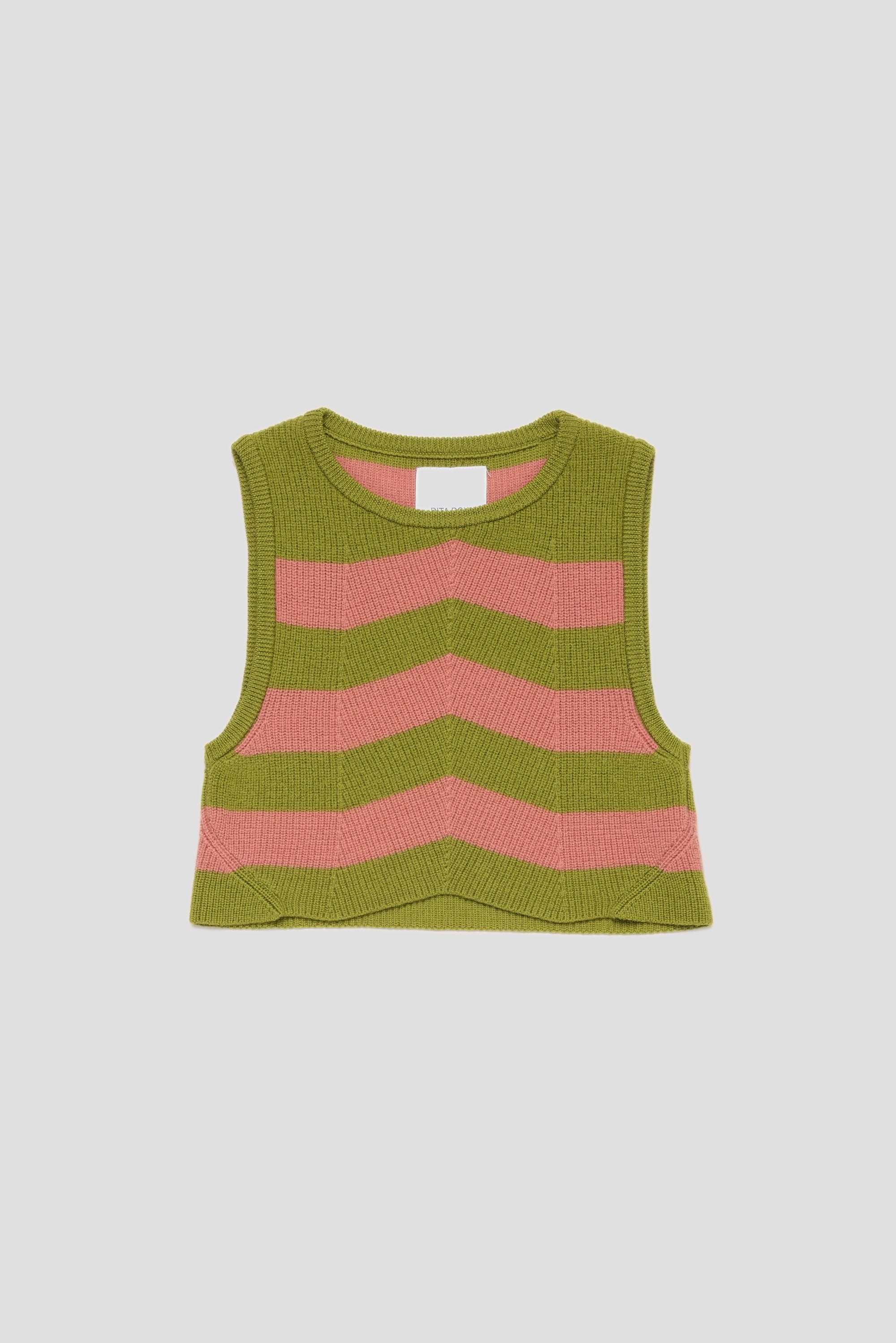 Annie Sweater Vest Stripes