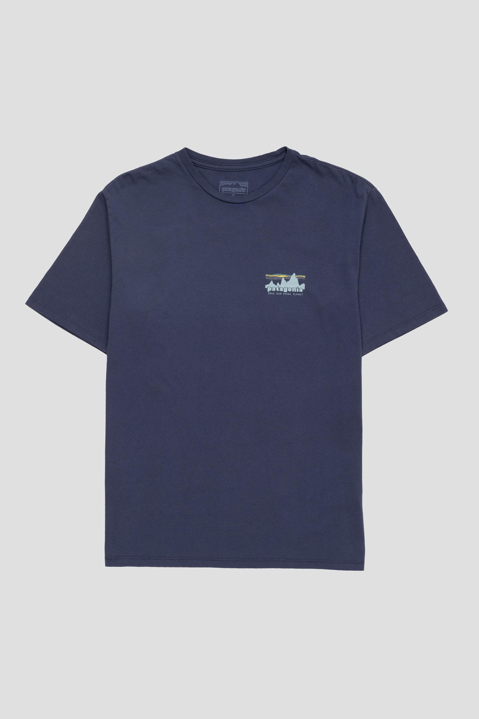 '73 Skyline Organic T-Shirt New Navy