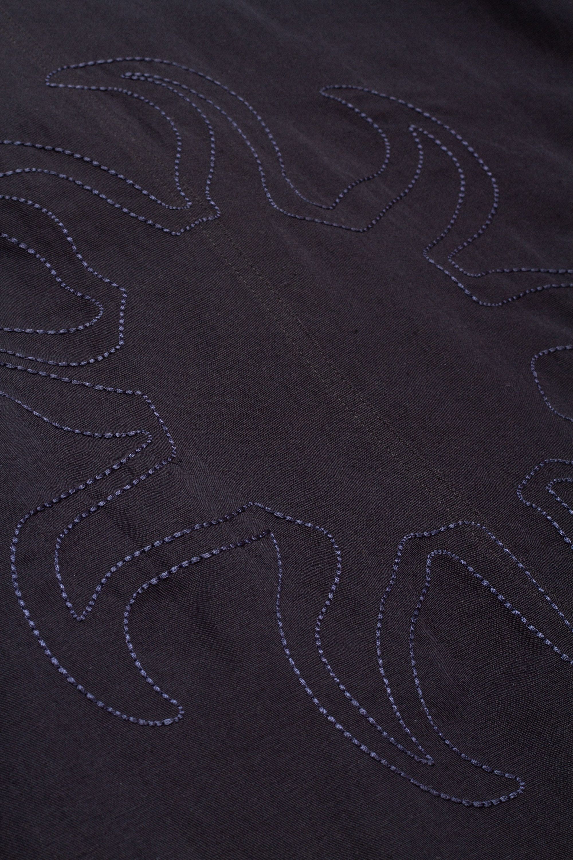 Sun Linen Shirt Navy