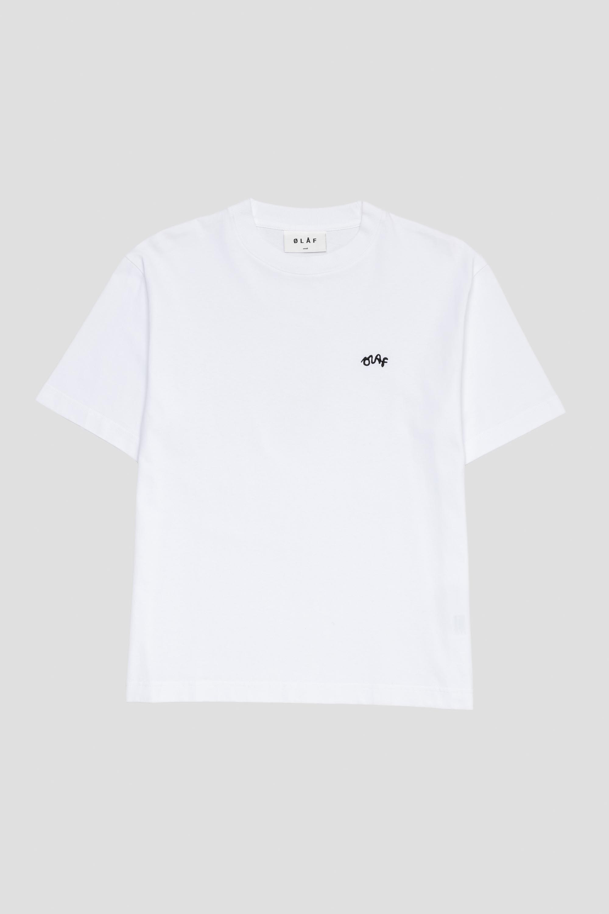 Signature Tee SS Optical White