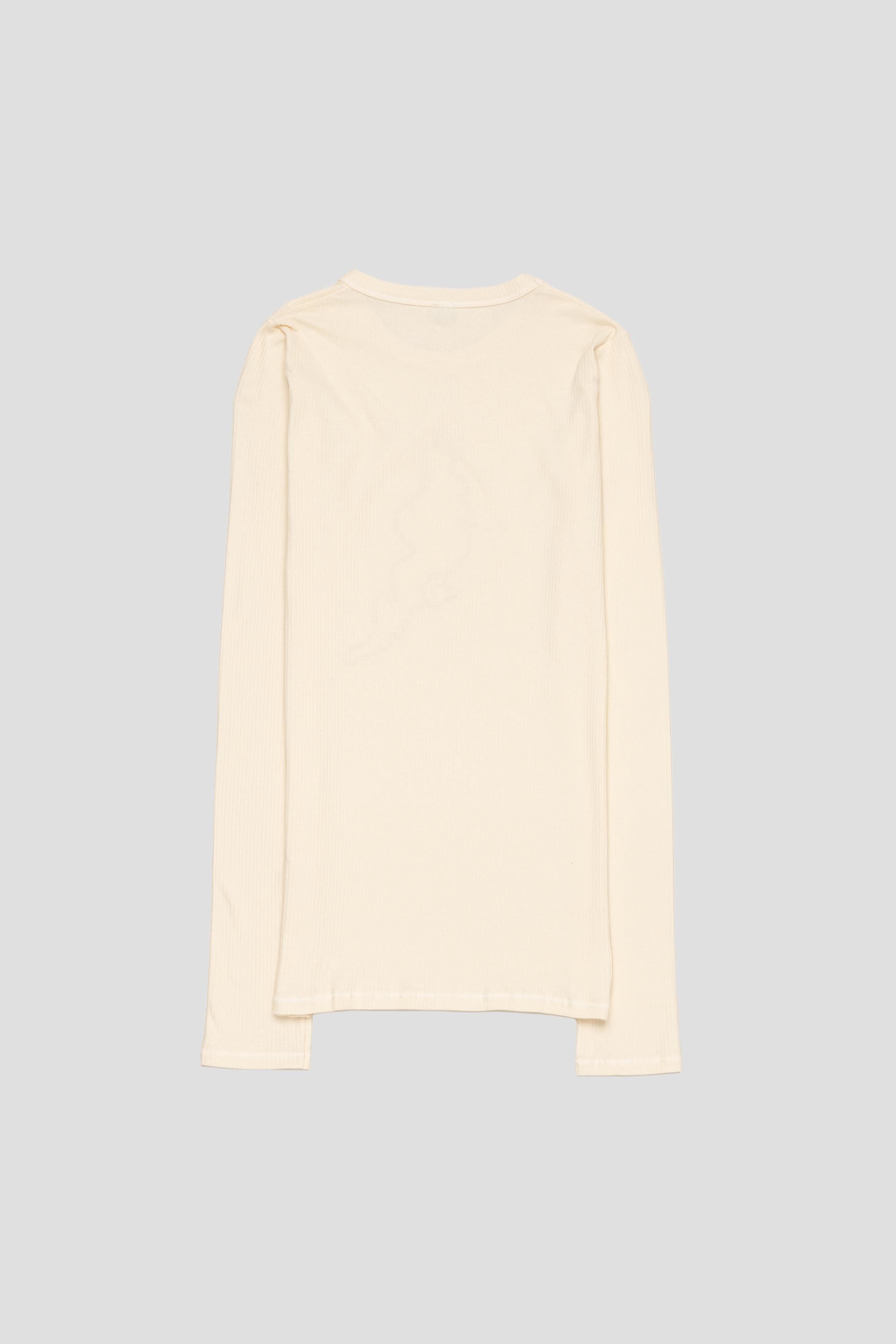 Ponte Long Sleeve Tee Undyed