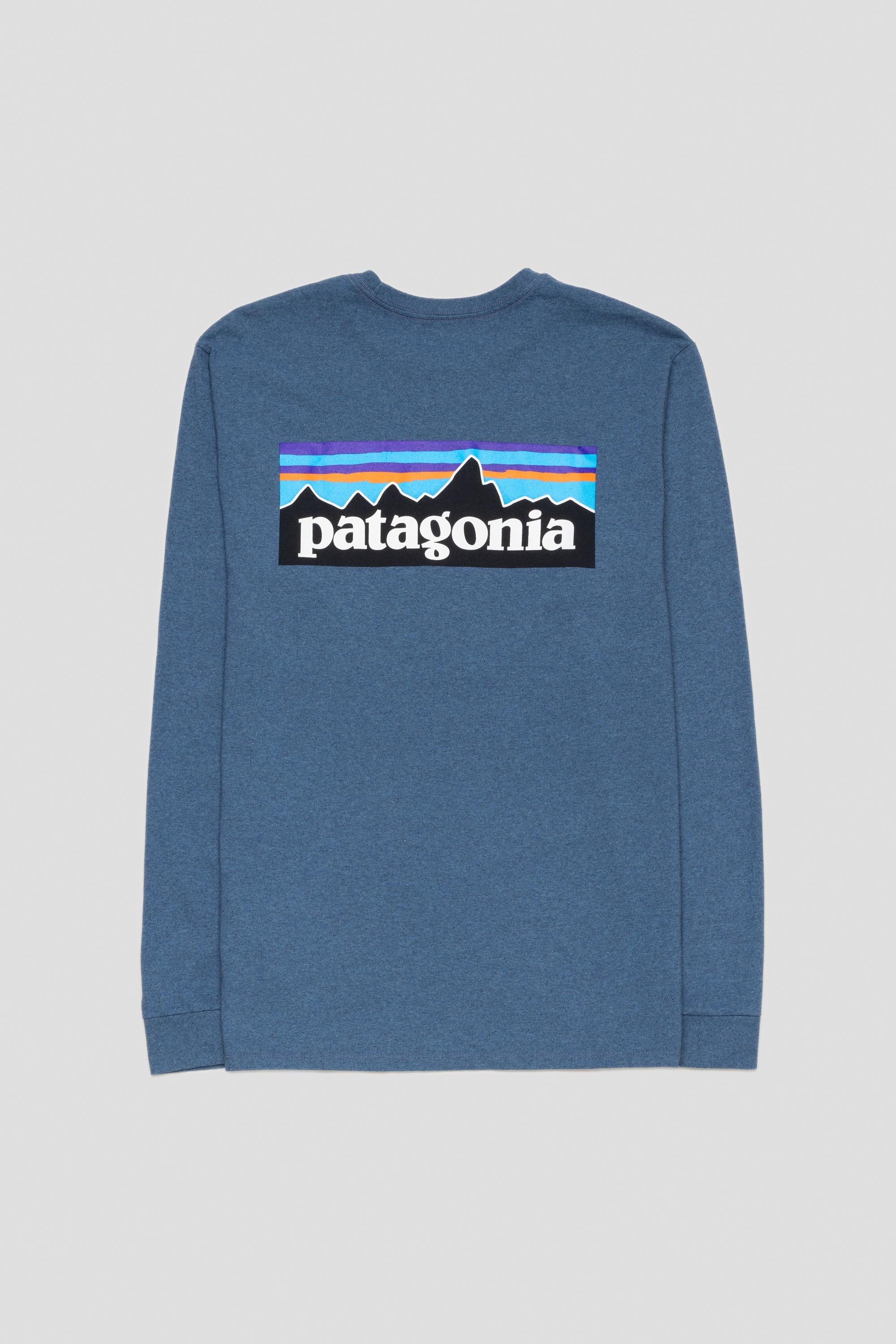 L/S P-6 Logo Responsibili-Tee Utility Blue