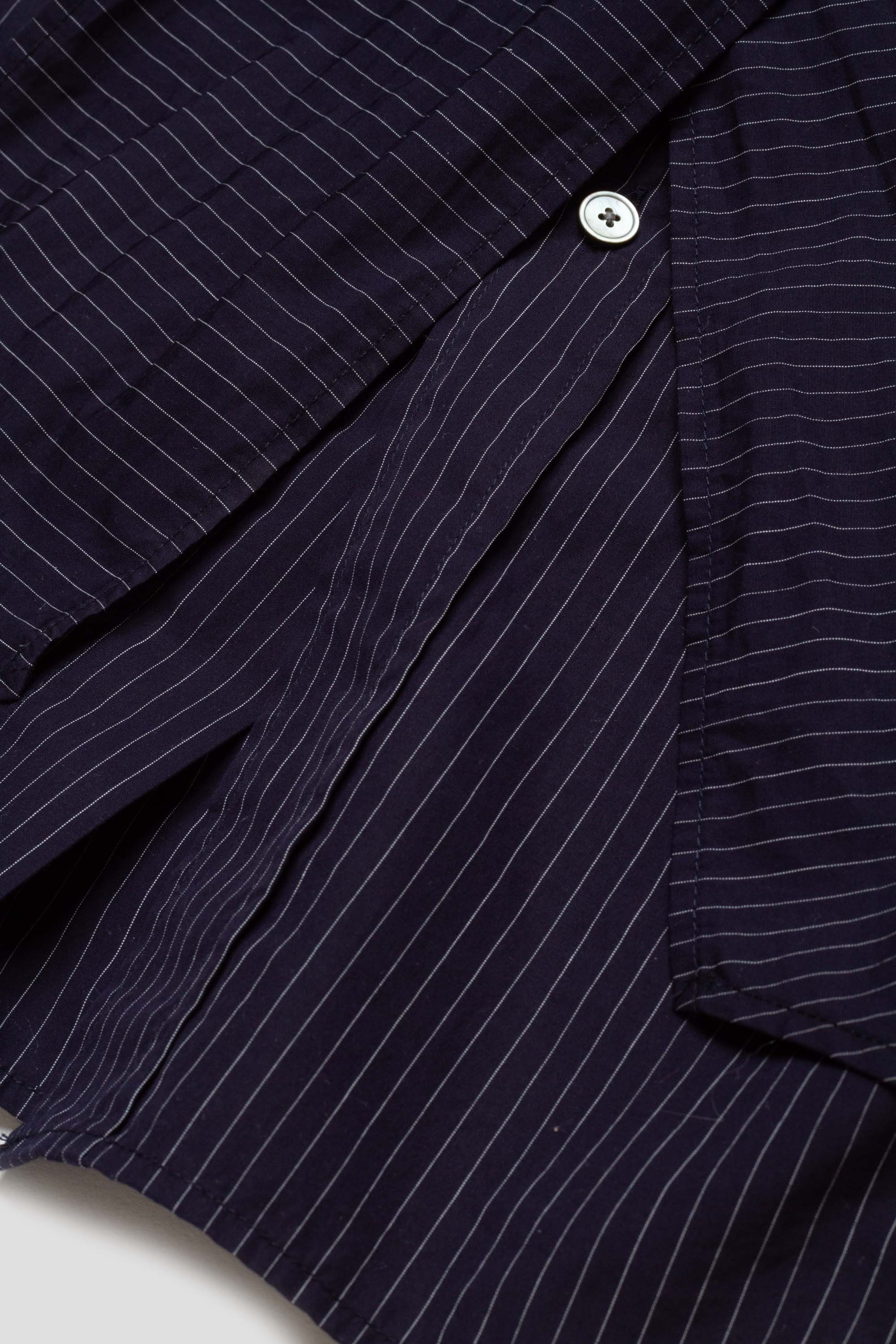 Twisted Top Dark Navy Pinstripe