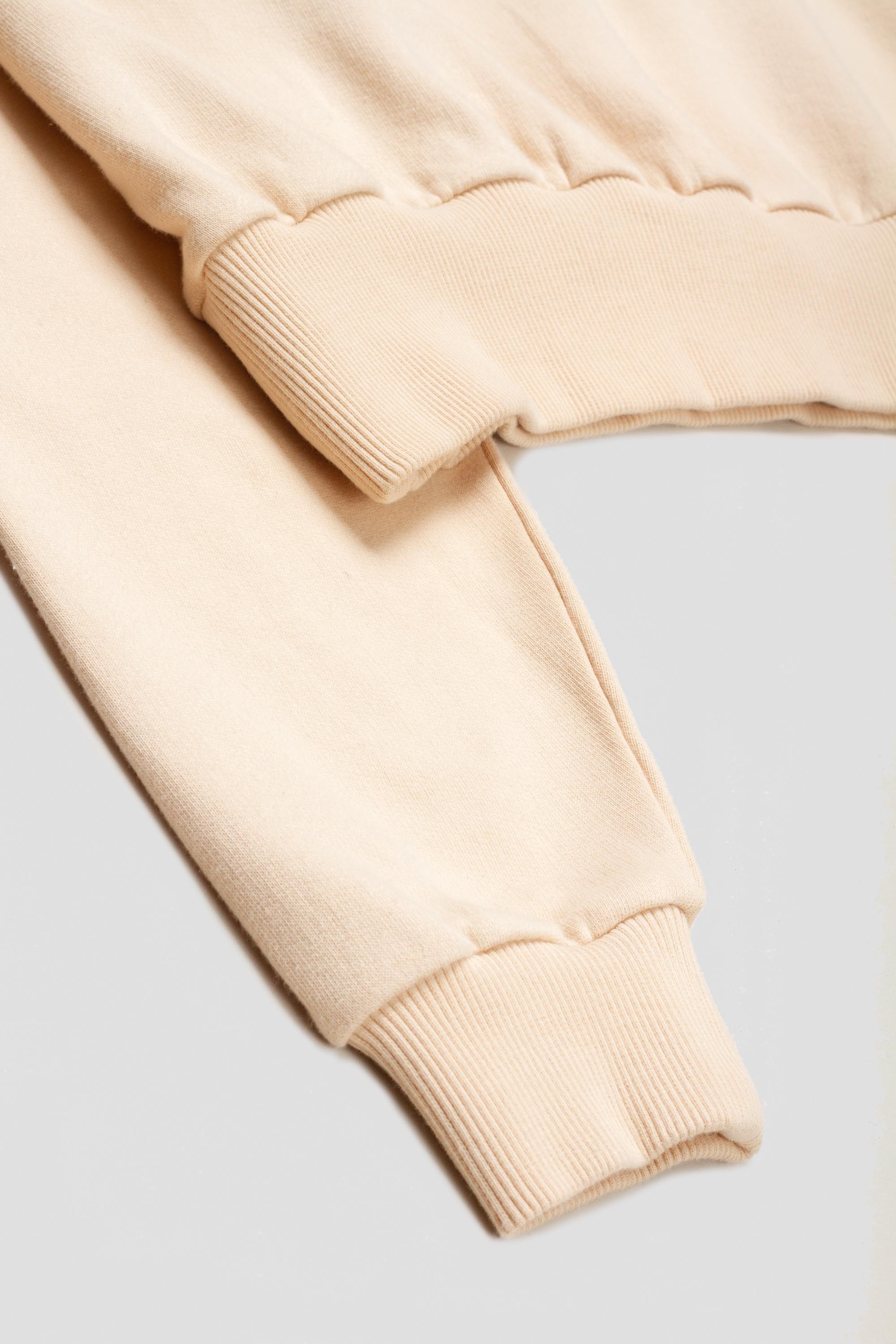 Pia Funnel Neck Sweatshirt Beige