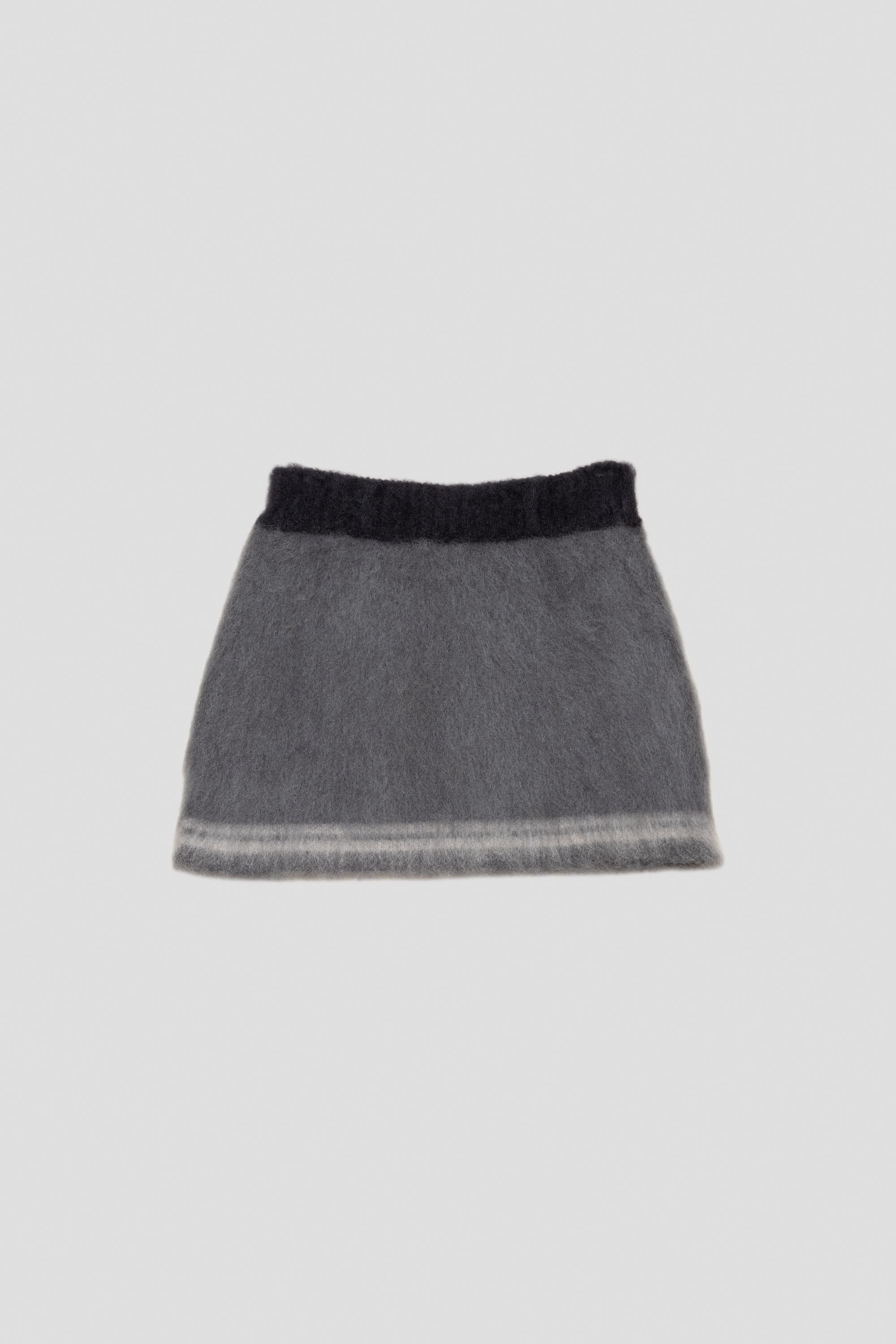 Corinna Belt Skirt Grey