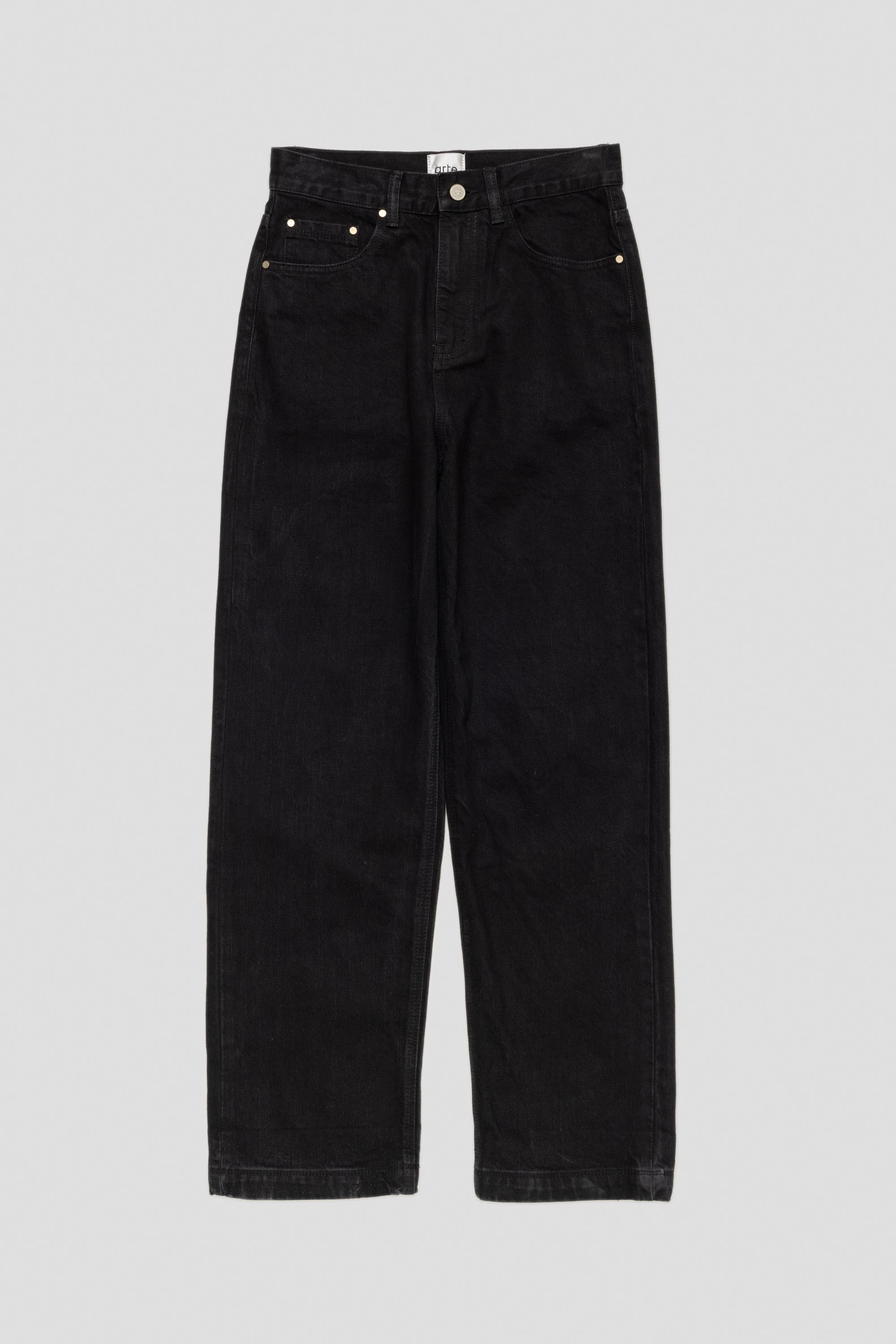 Denim Pants Black