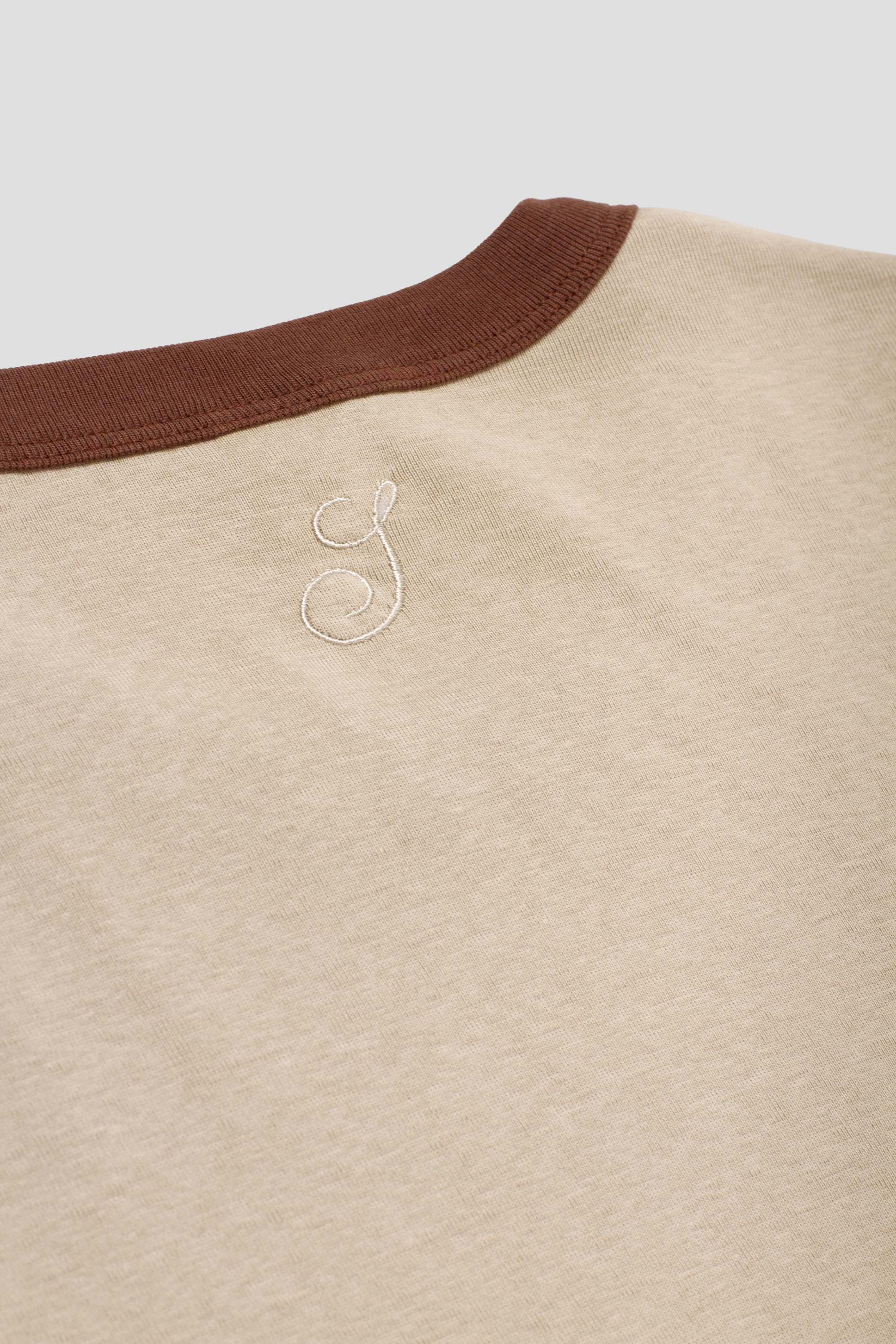 June T-Shirt Taupe/Brown