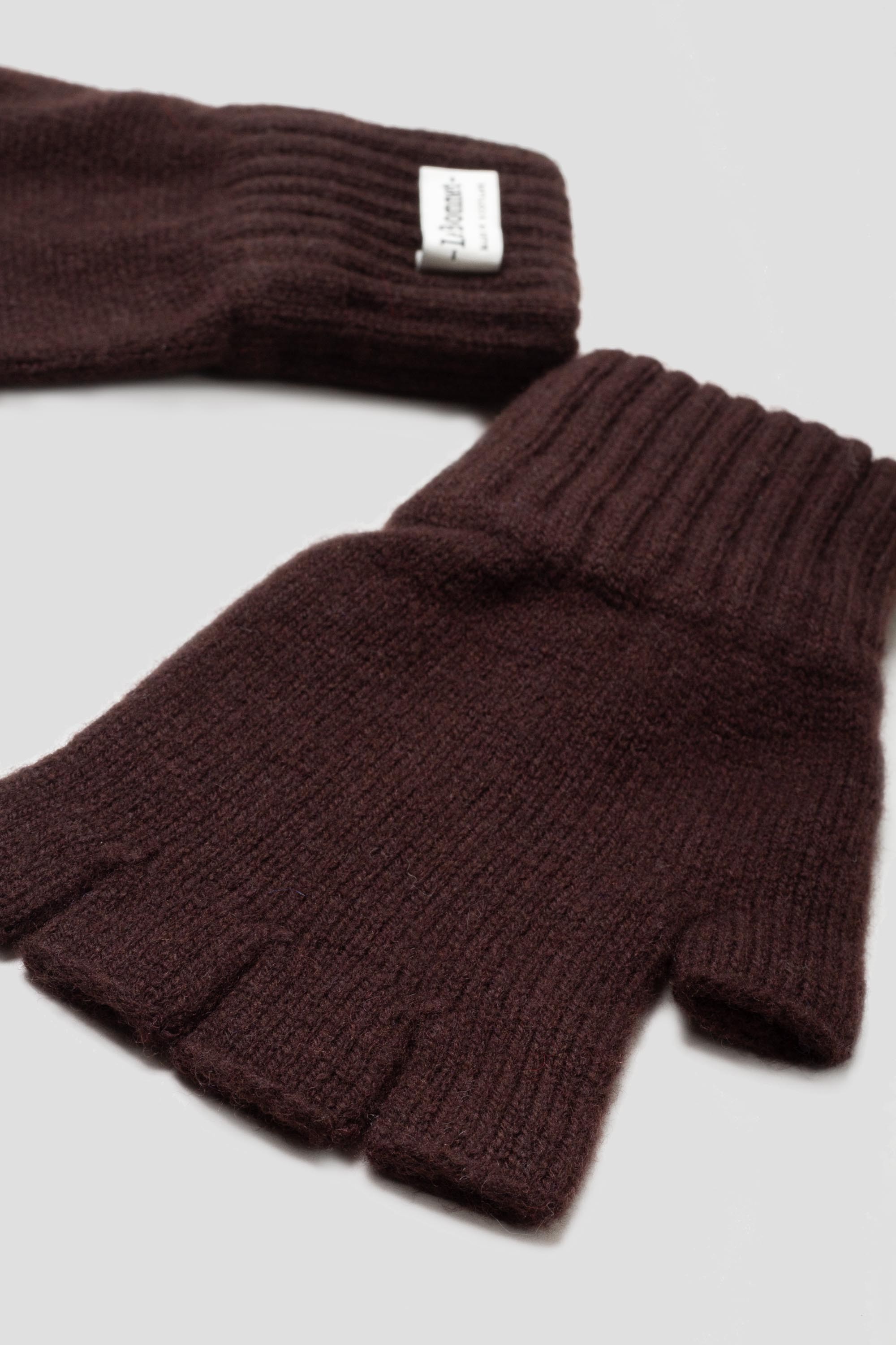 Gloves Fingerless Gingerbread